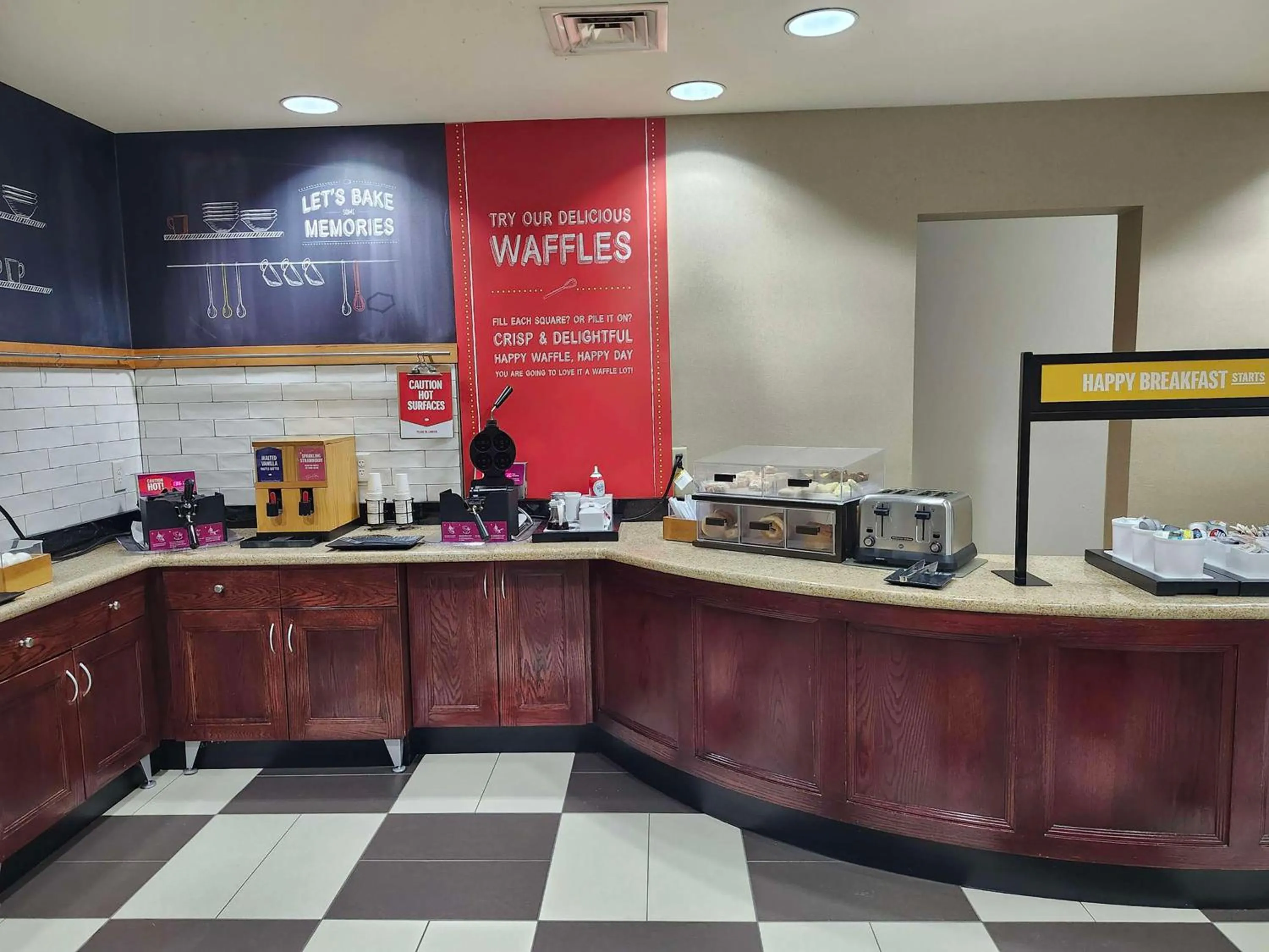 Breakfast in Hampton Inn - Great Falls