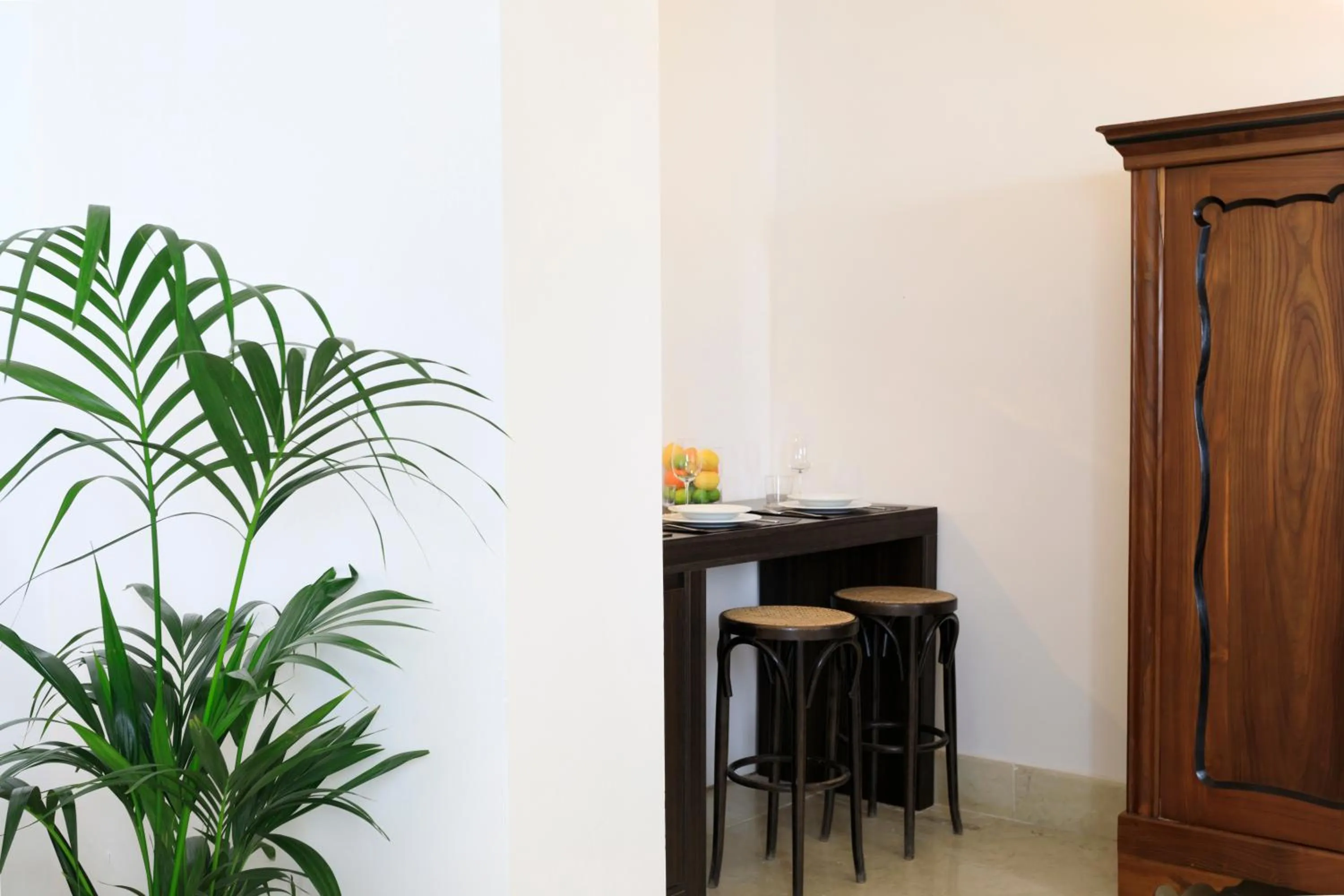 Dining area in Palazzo Brunaccini Boutique Hotel