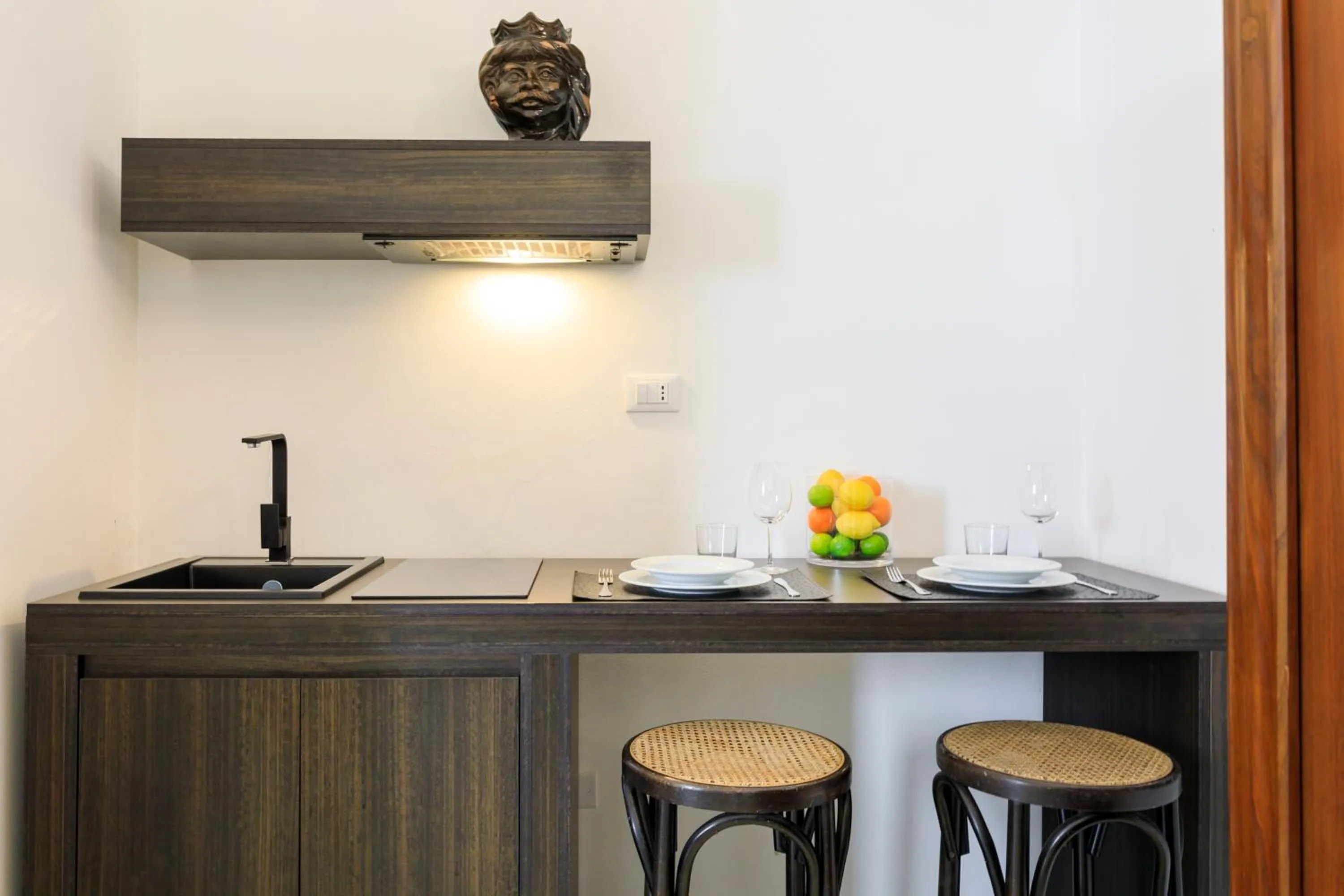 Kitchen or kitchenette in Palazzo Brunaccini Boutique Hotel