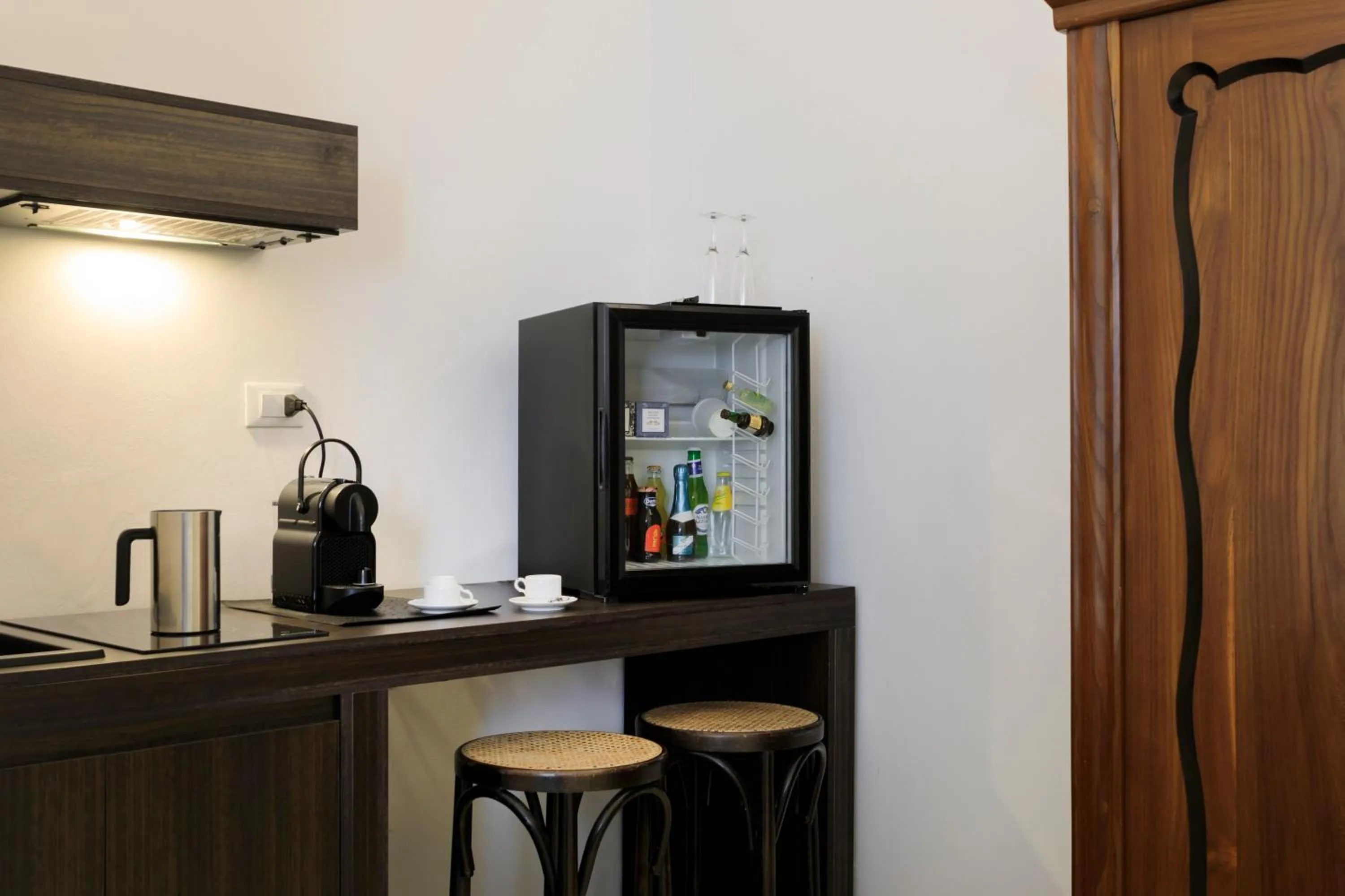 Kitchen or kitchenette in Palazzo Brunaccini Boutique Hotel