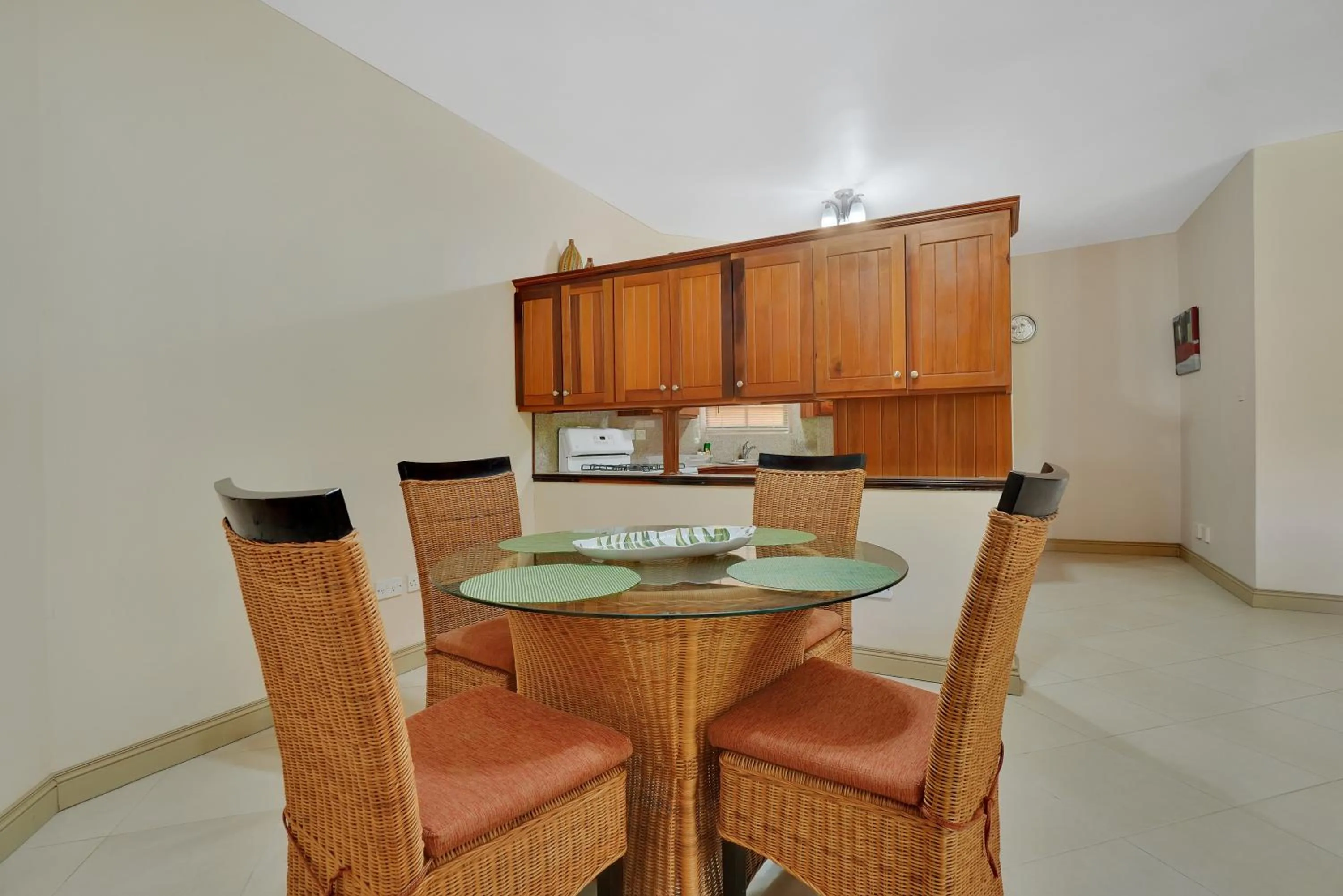 Kitchen or kitchenette in Mandela Court Suites Grenada