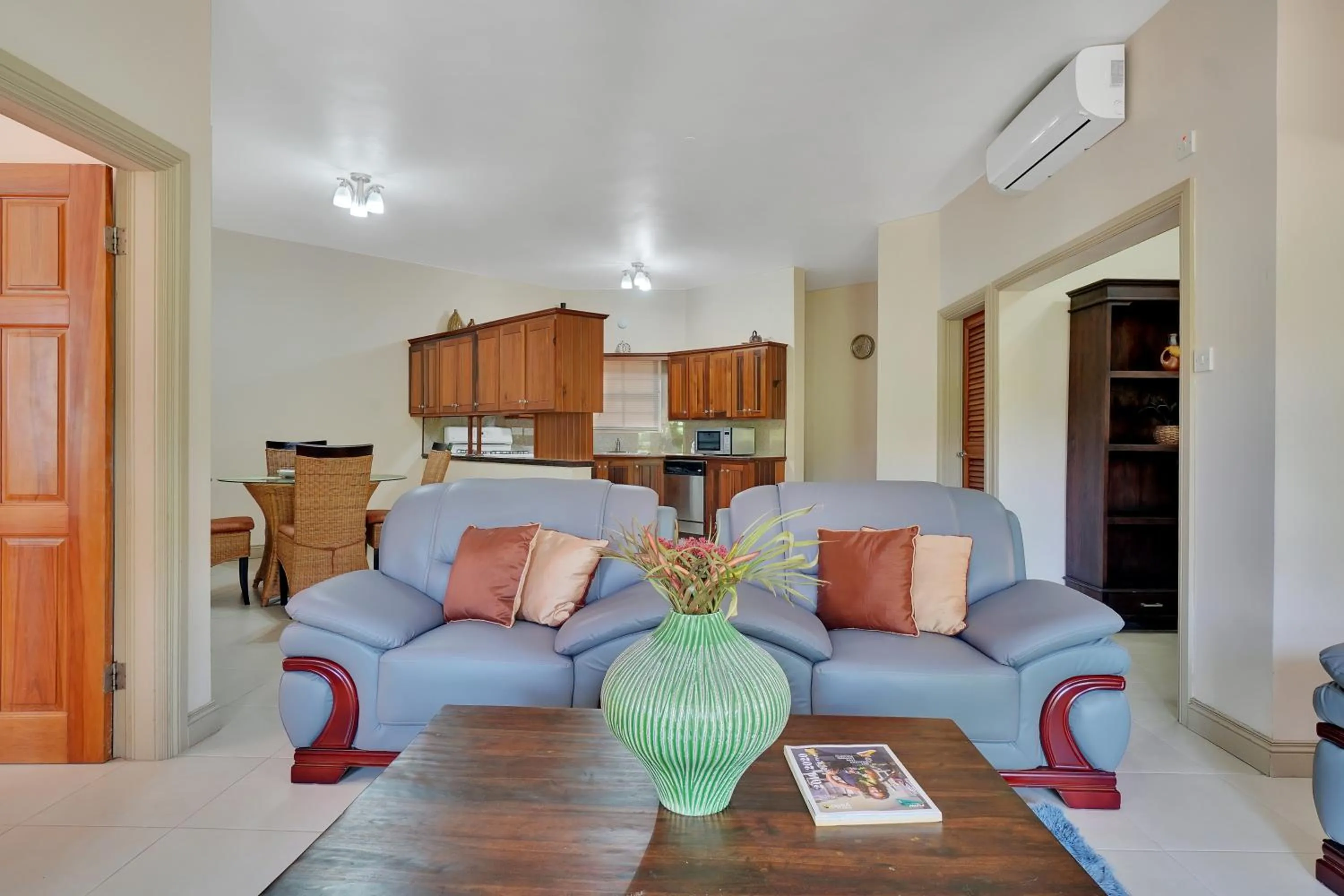 Kitchen or kitchenette in Mandela Court Suites Grenada