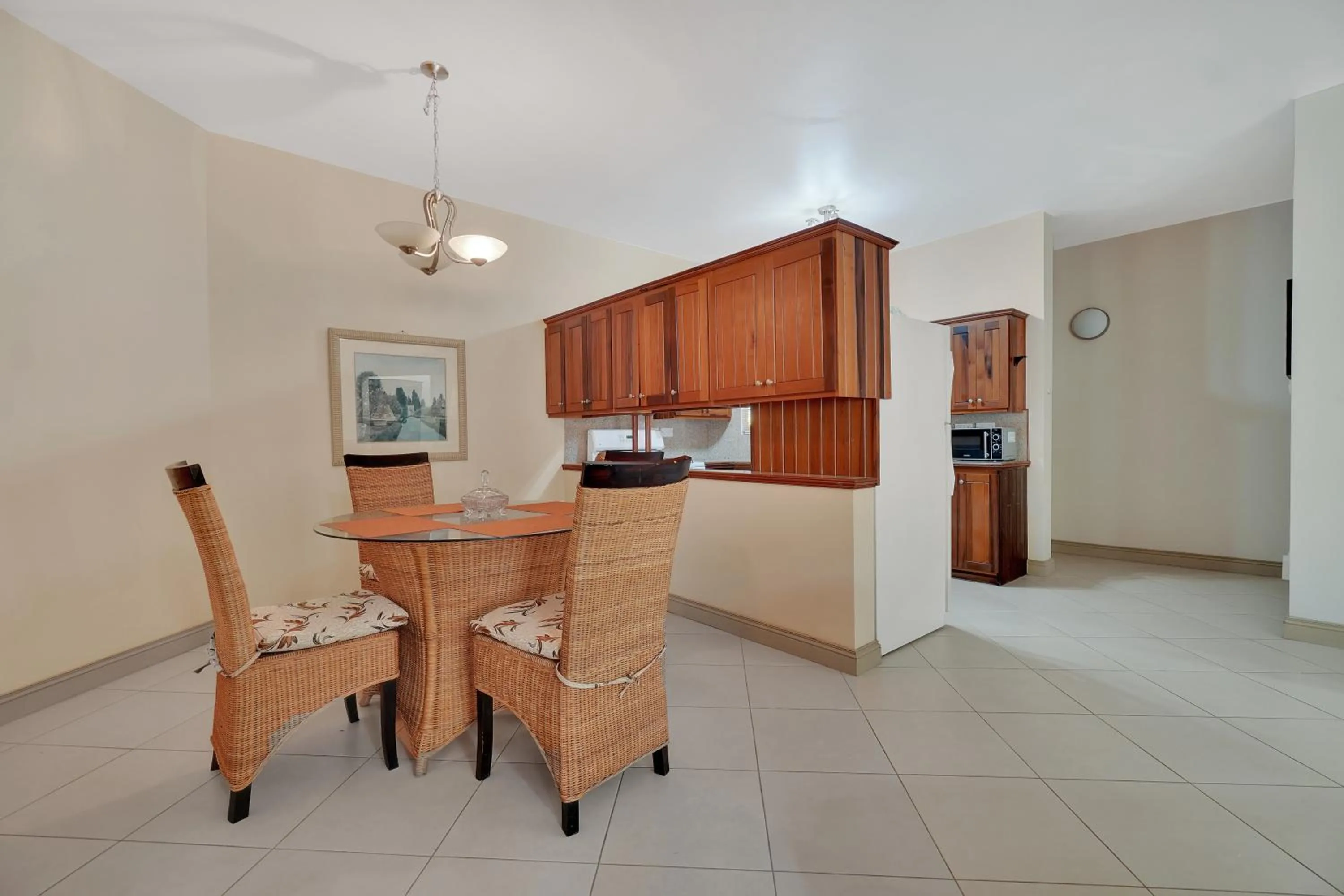 Kitchen or kitchenette in Mandela Court Suites Grenada