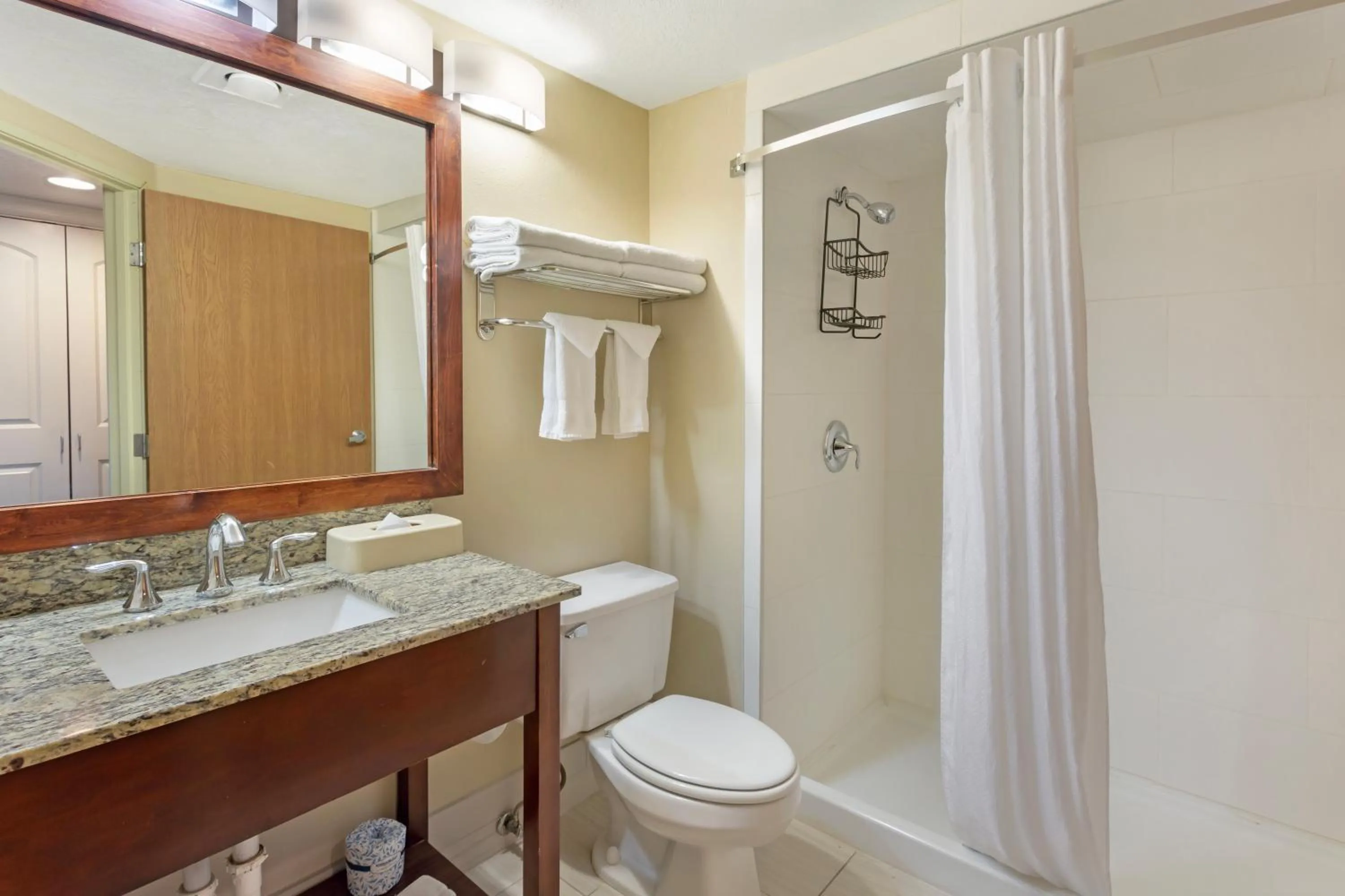 Shower in Comfort Inn Richfield I-70