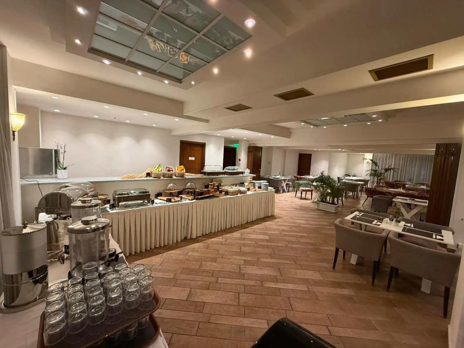 Buffet breakfast in Aeolis Hotel