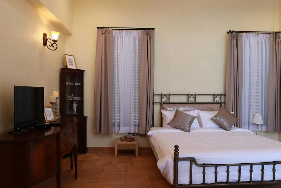 Bed in Villa Di Montagna at Khaoyai