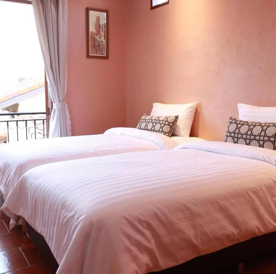 Bed in Villa Di Montagna at Khaoyai