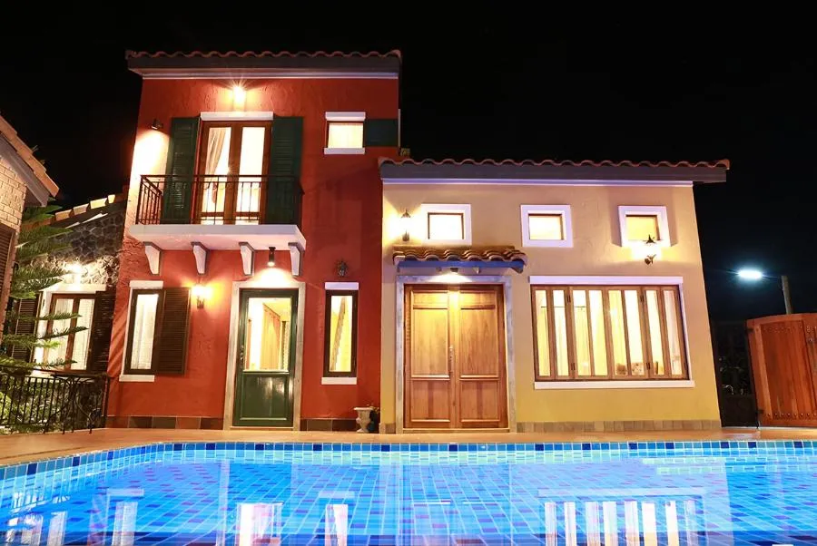 Swimming pool in Villa Di Montagna at Khaoyai