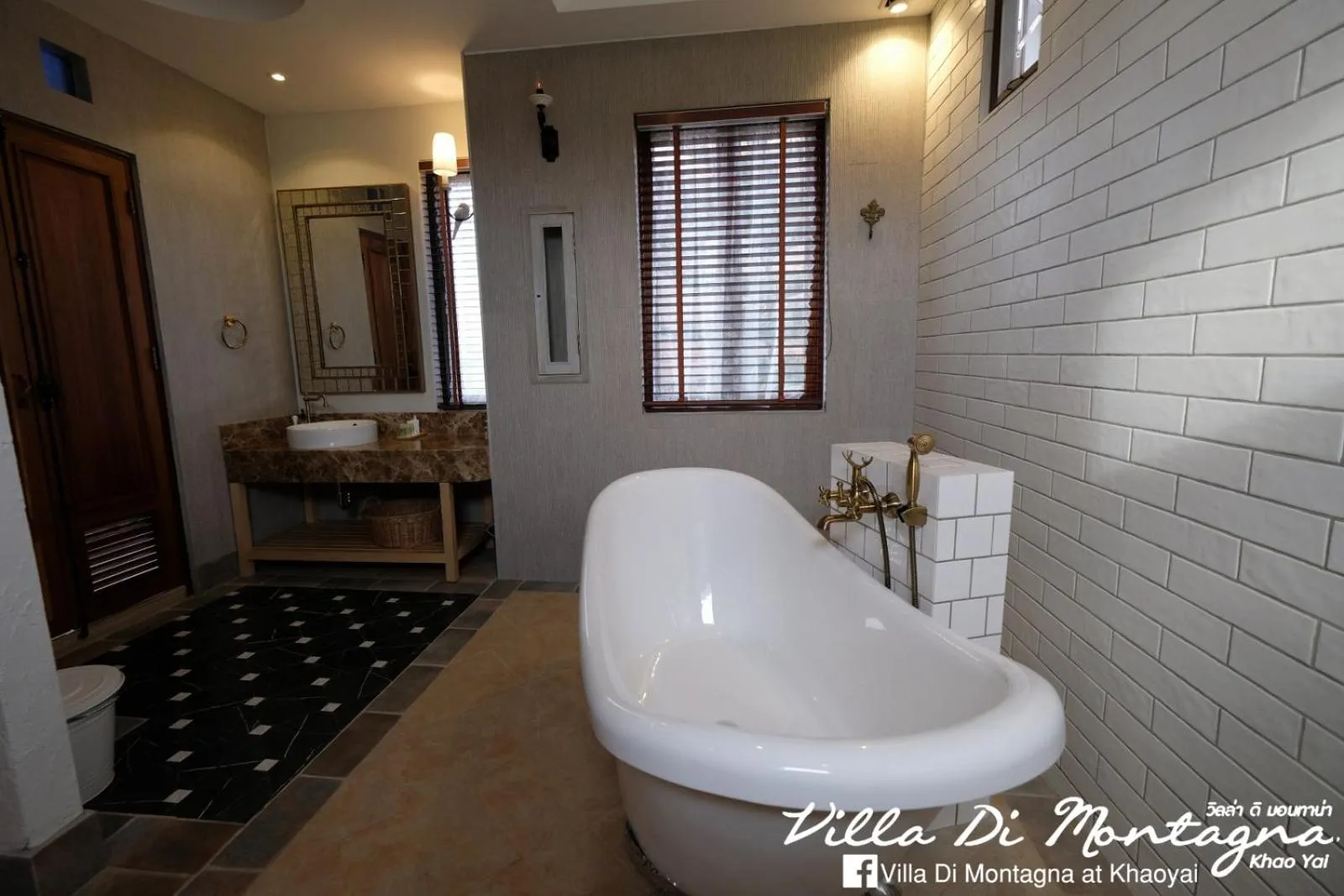 Bathroom in Villa Di Montagna at Khaoyai