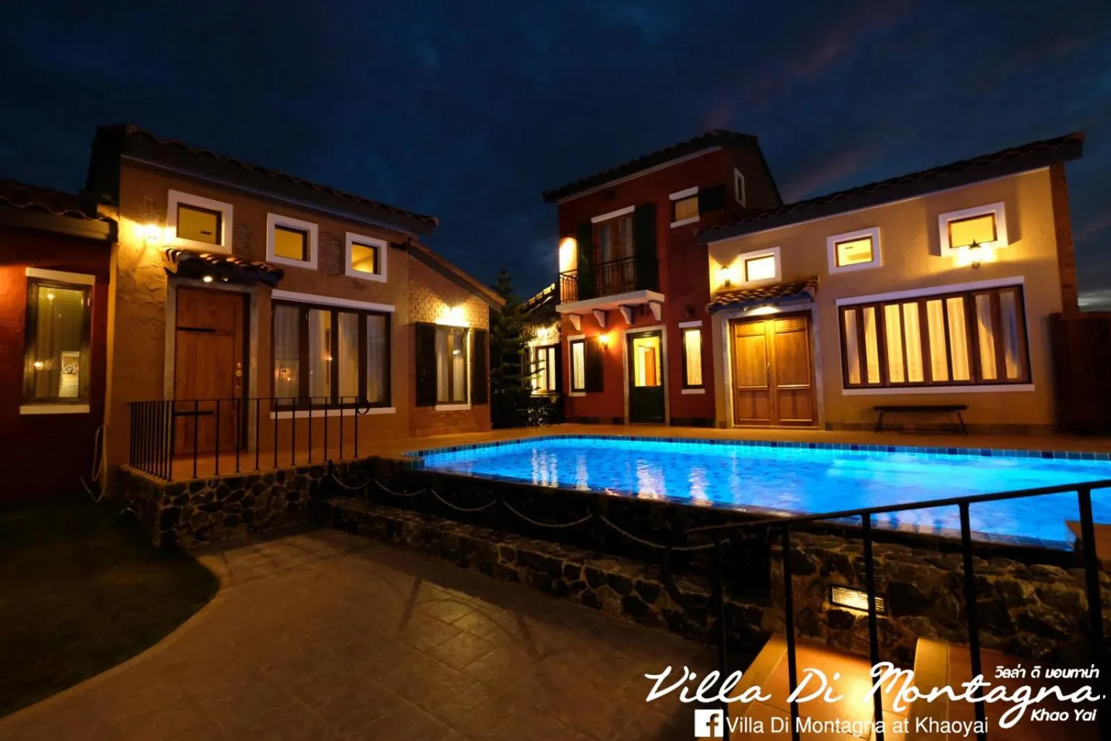 Night in Villa Di Montagna at Khaoyai