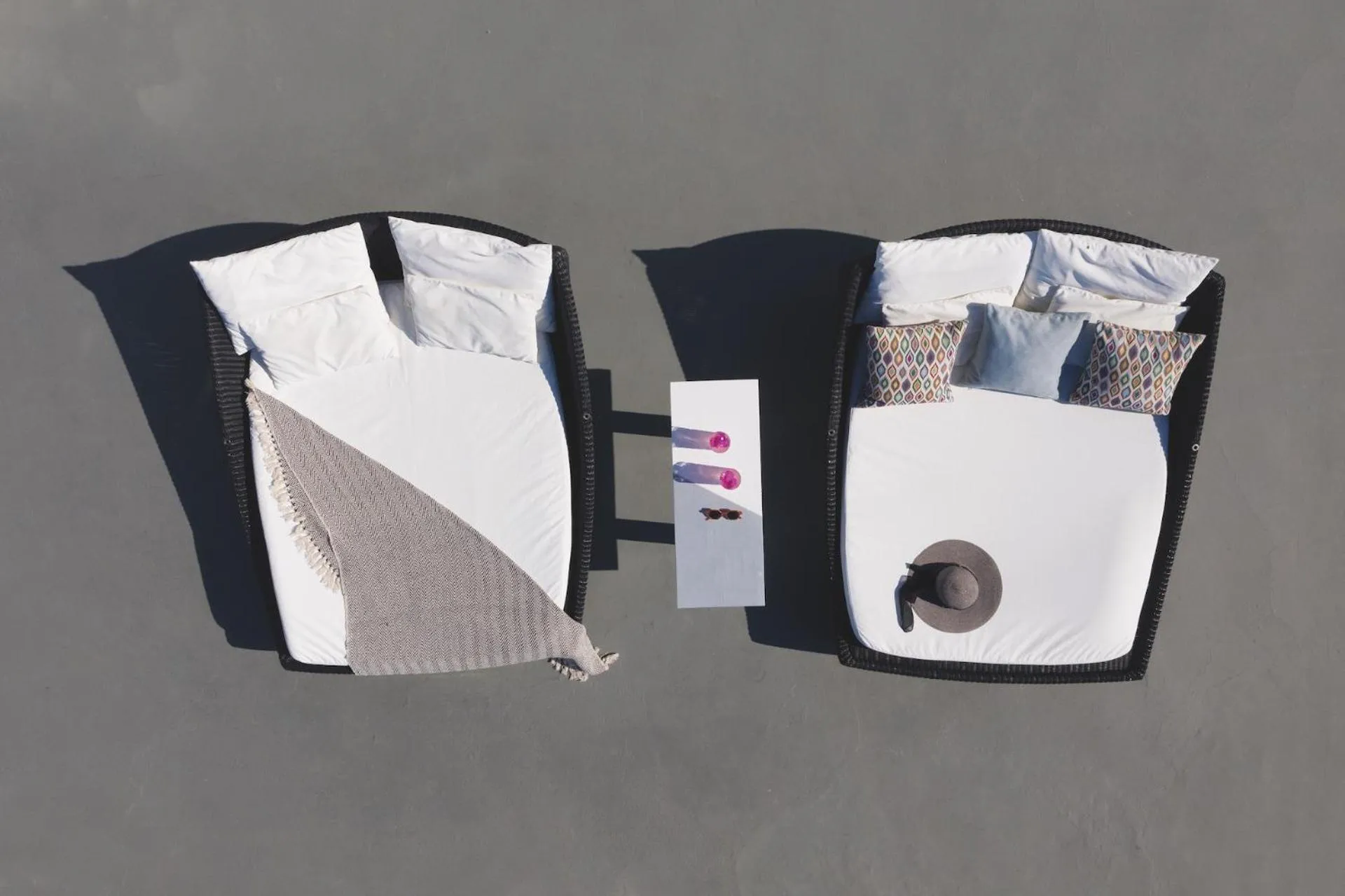 Bird's eye view in Remezzo Villas