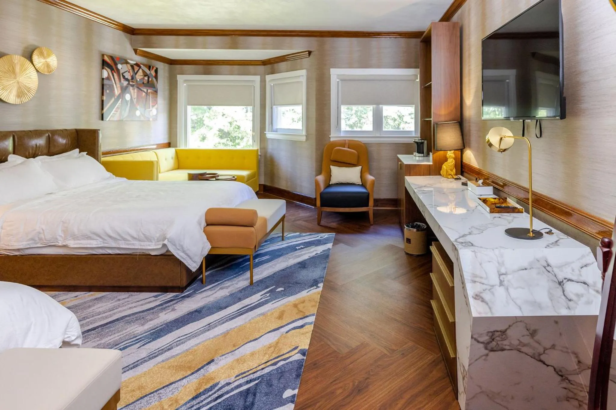 Bedroom, Bed in Chateau Merrimack Hotel & Spa