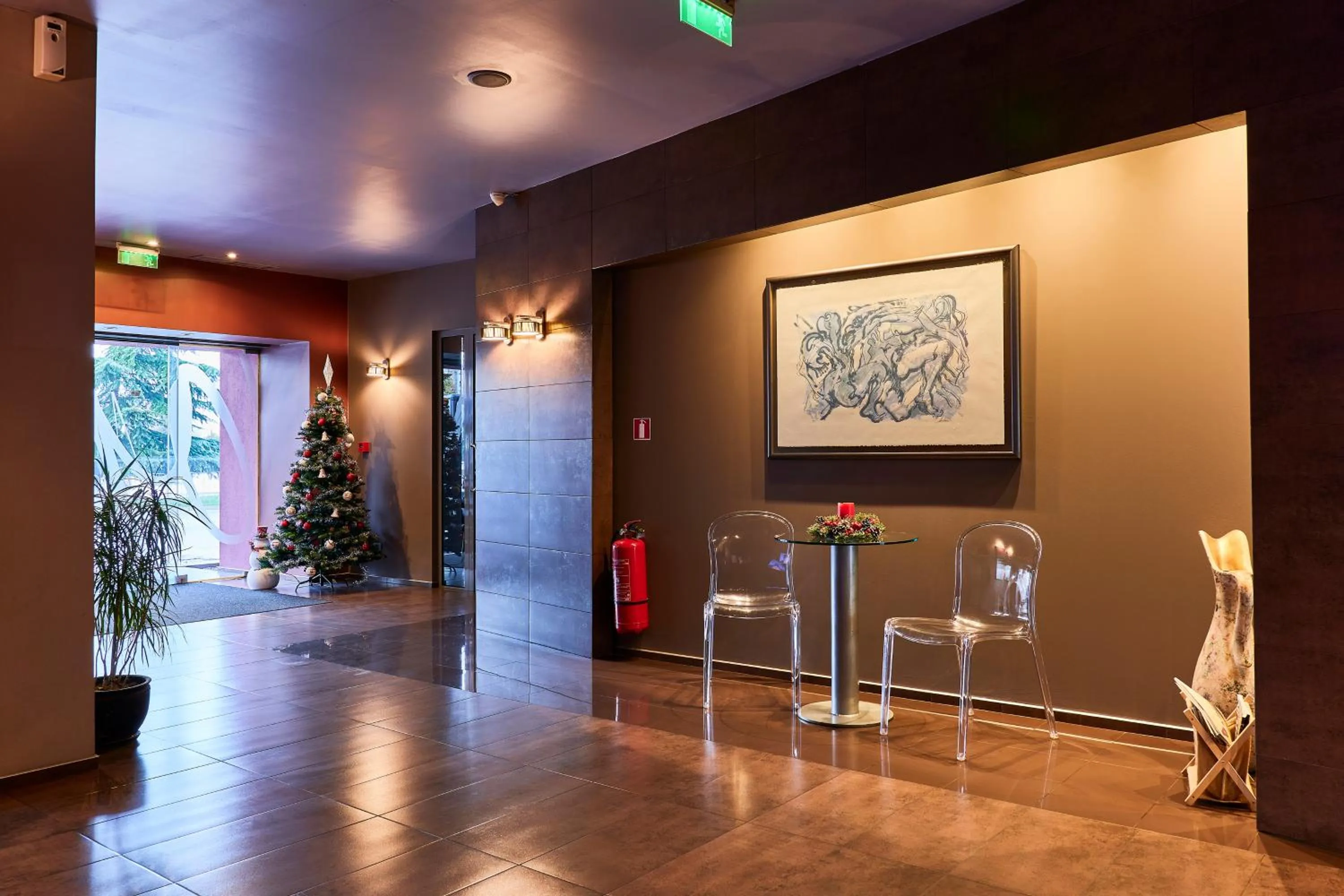 Lobby or reception in Monet Hotel