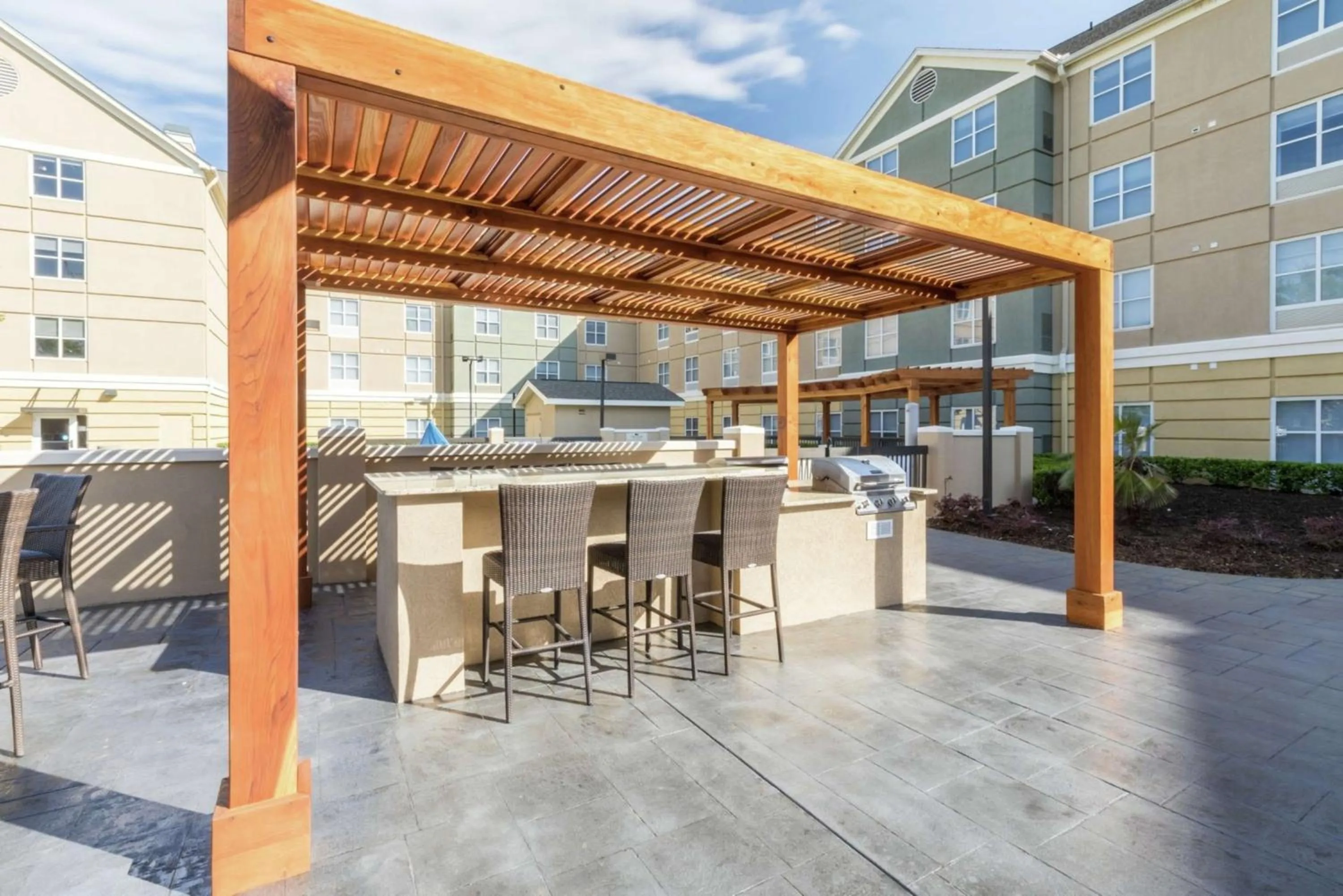 Patio in Homewood Suites by Hilton at Carolina Point - Greenville