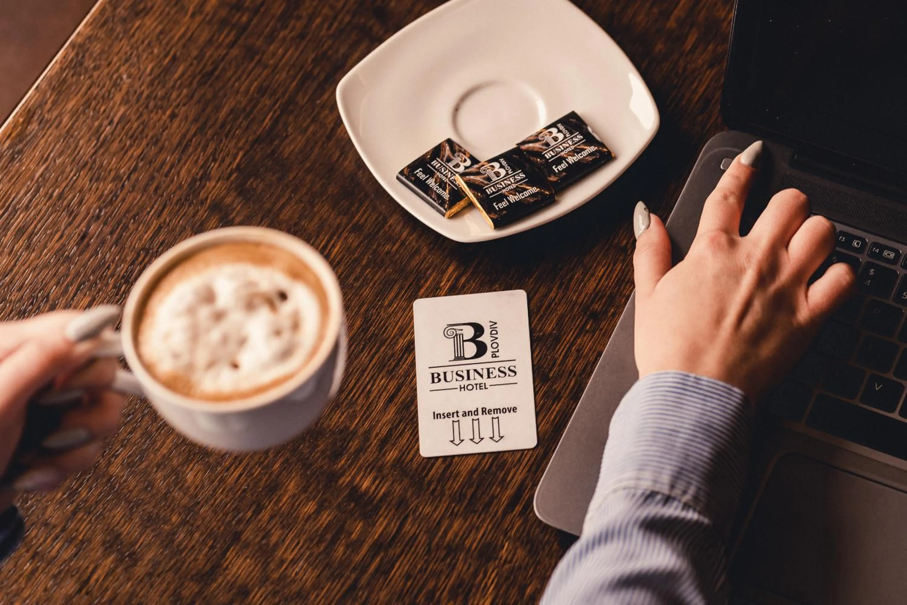 Property logo or sign in Business Hotel Plovdiv - Central Location