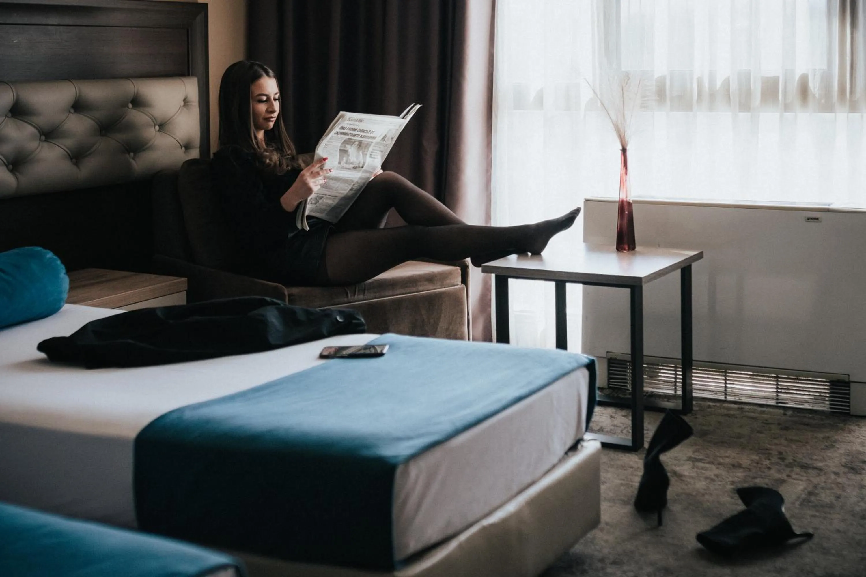 People, Bed in Business Hotel Plovdiv - Central Location