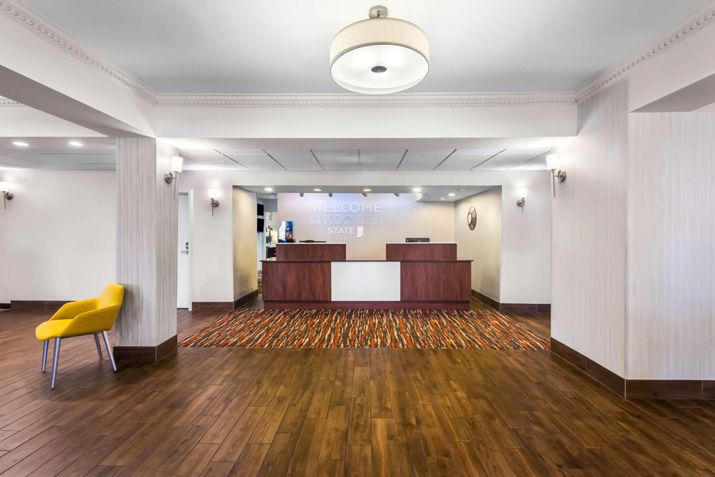 Lobby or reception in Hampton Inn Marion