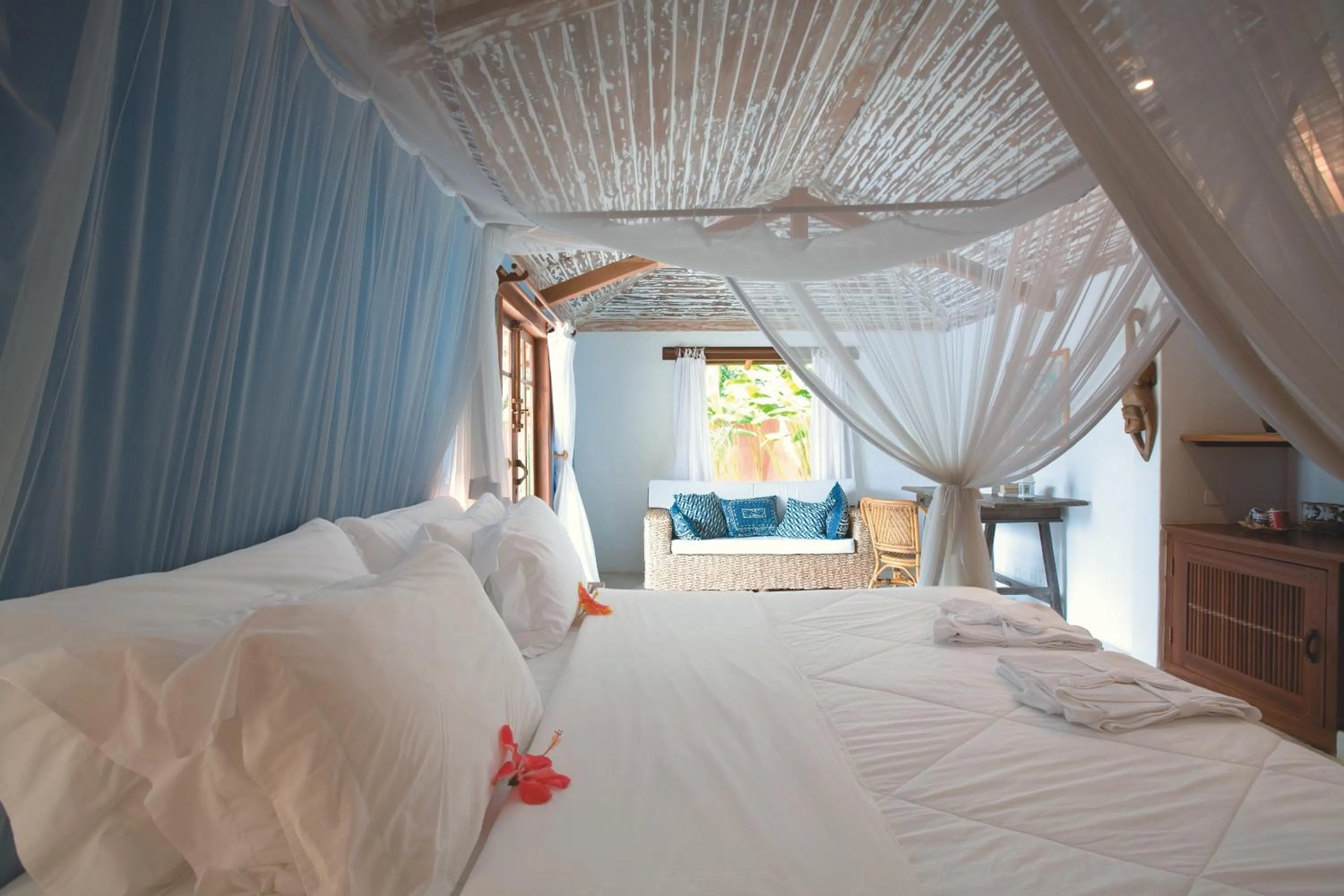 Bed in Pousada Estrela D' Água