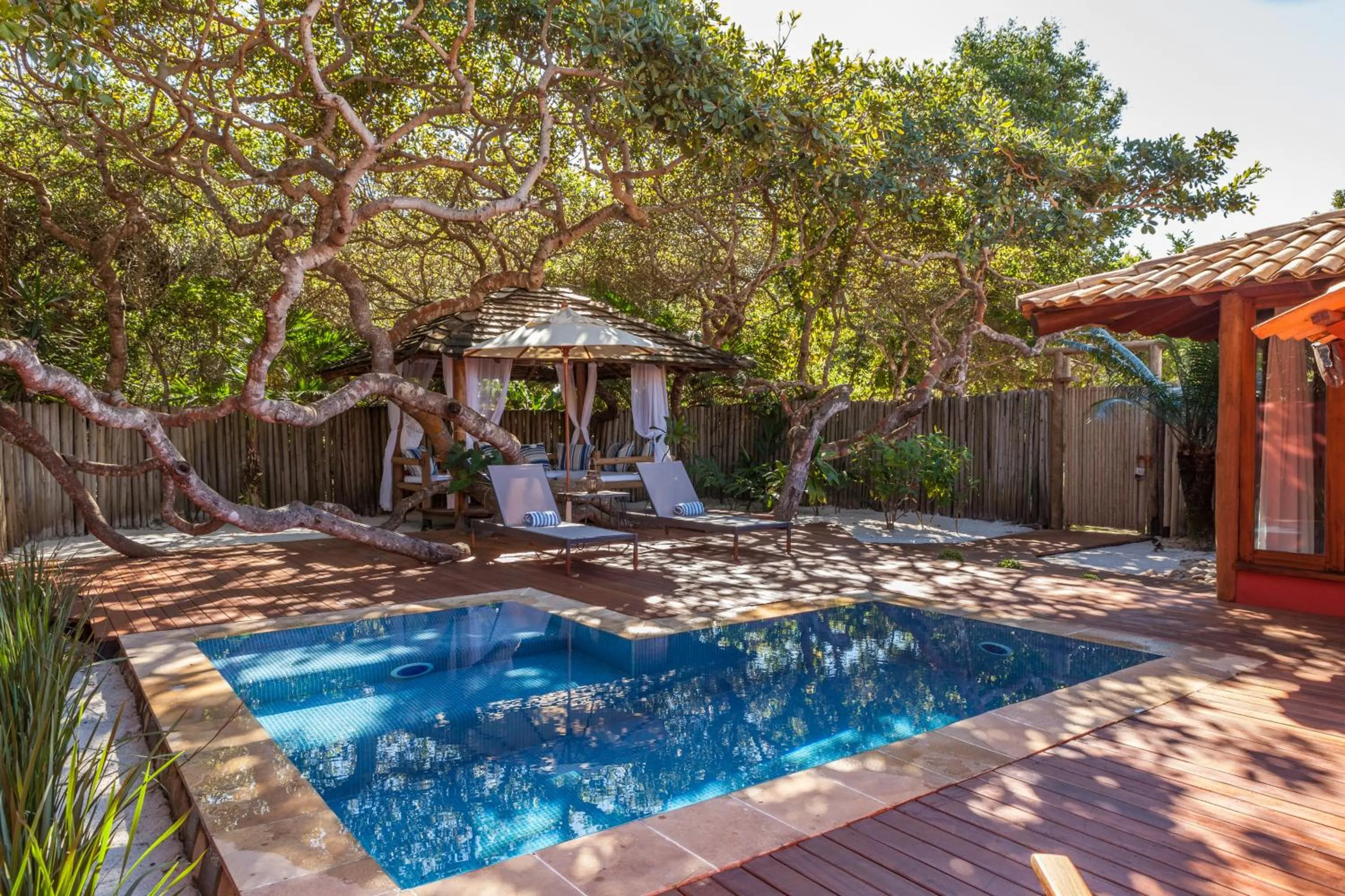 Patio in Pousada Estrela D' Água