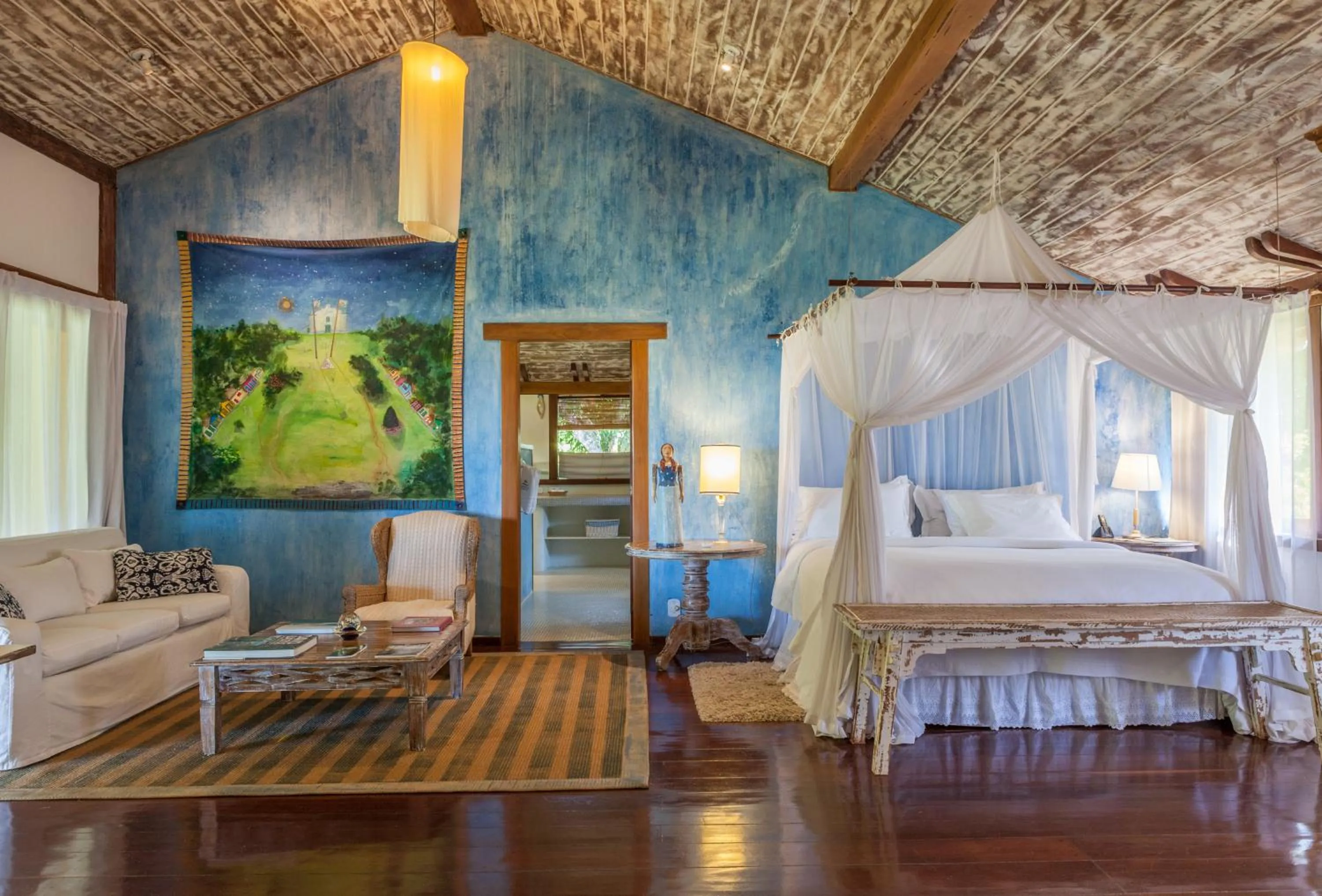 Bed in Pousada Estrela D' Água