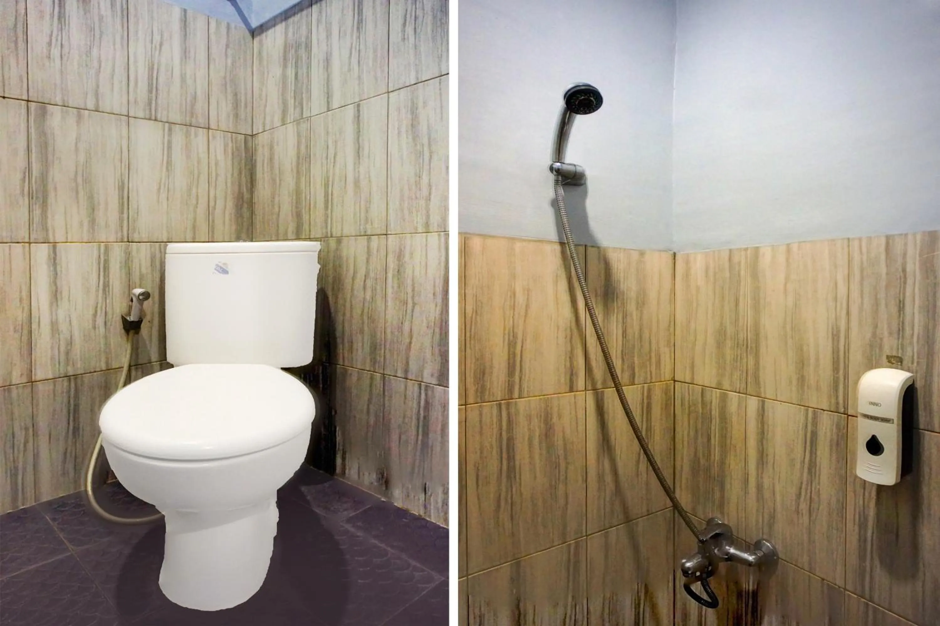 Bathroom in Collection O Banda Aceh near Masjid Raya Baiturrahman formerly Hotel Mulana