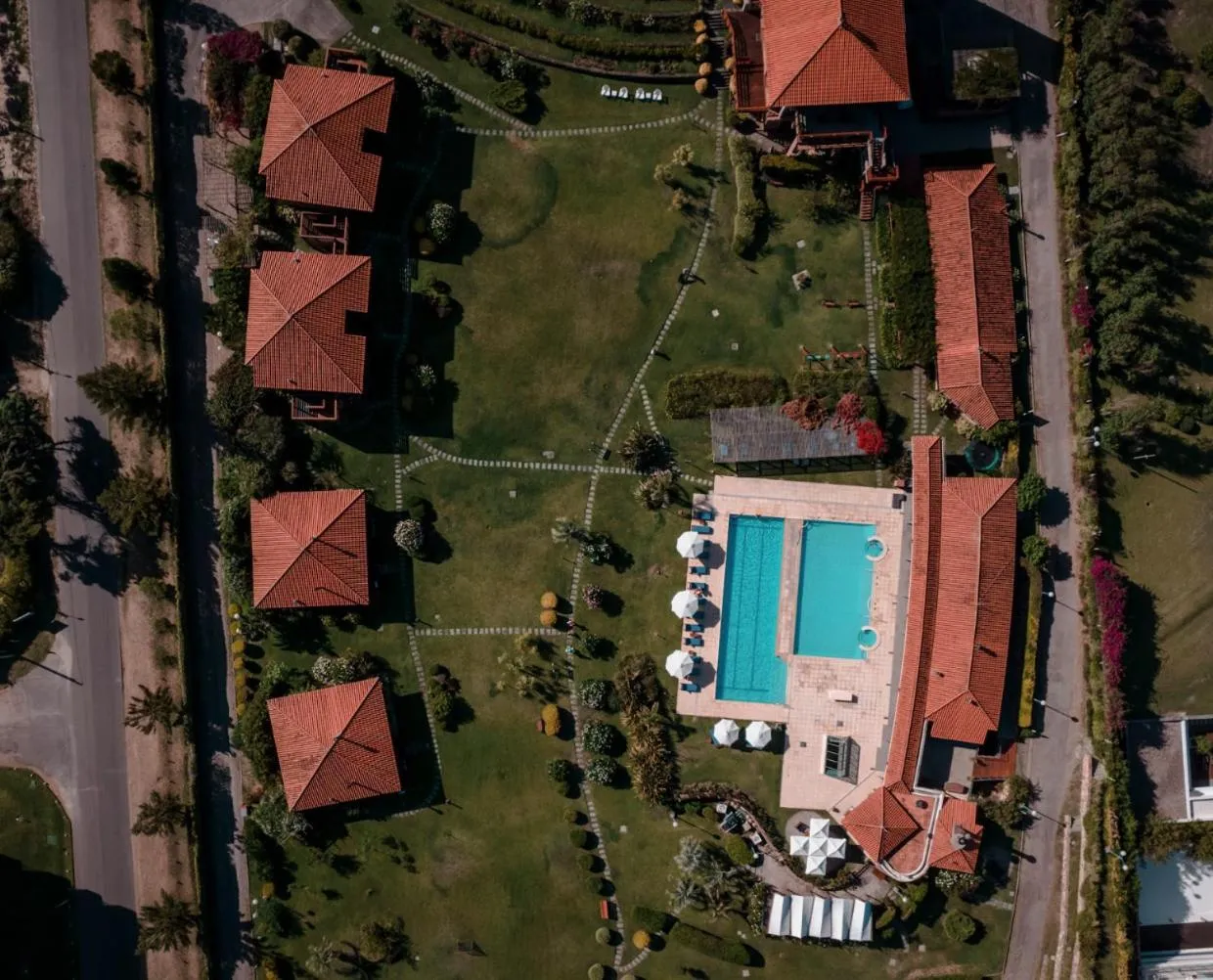 Bird's eye view in Il Belvedere