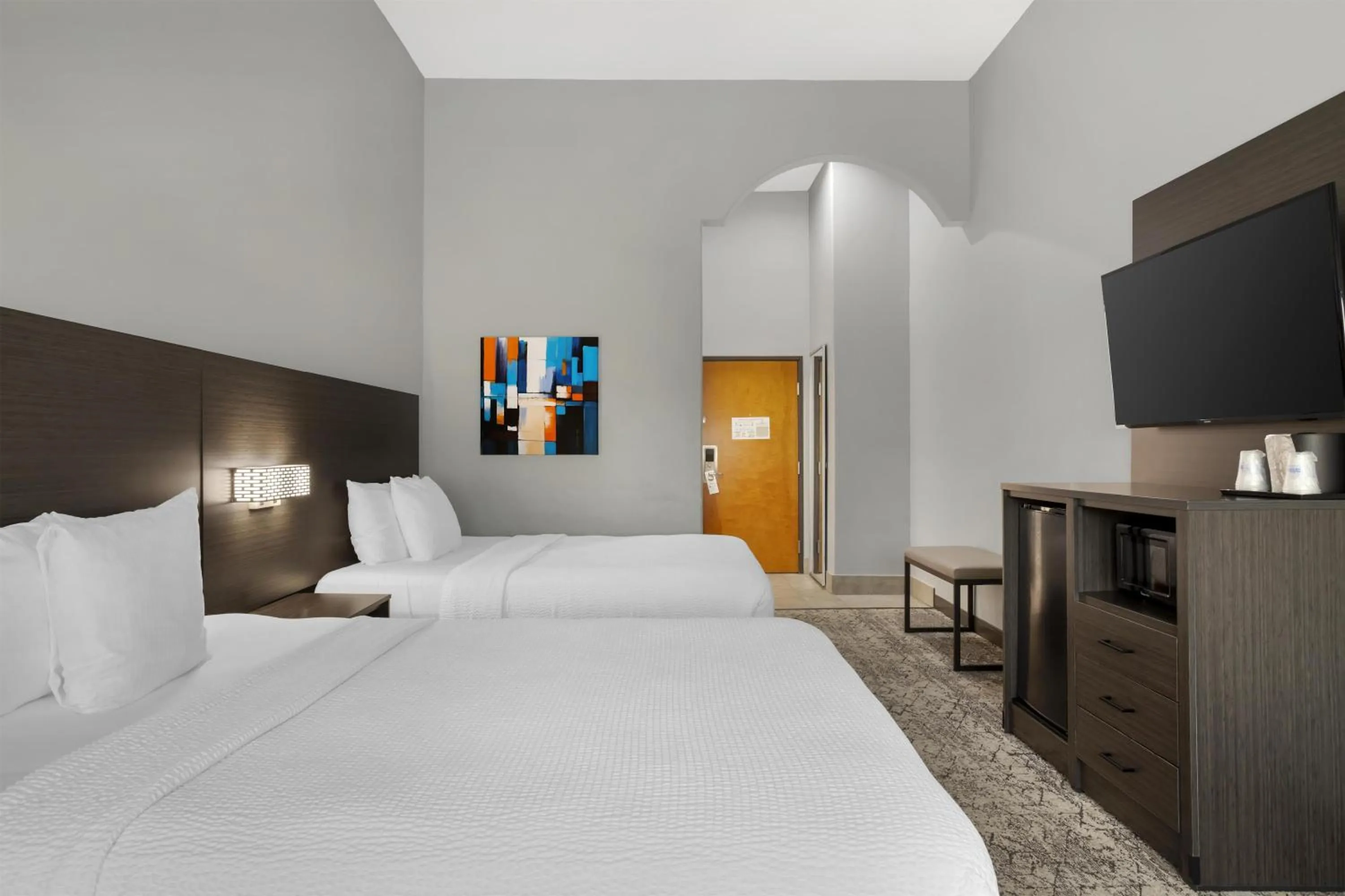 Bedroom, Bed in Best Western Plus New Caney Inn & Suites