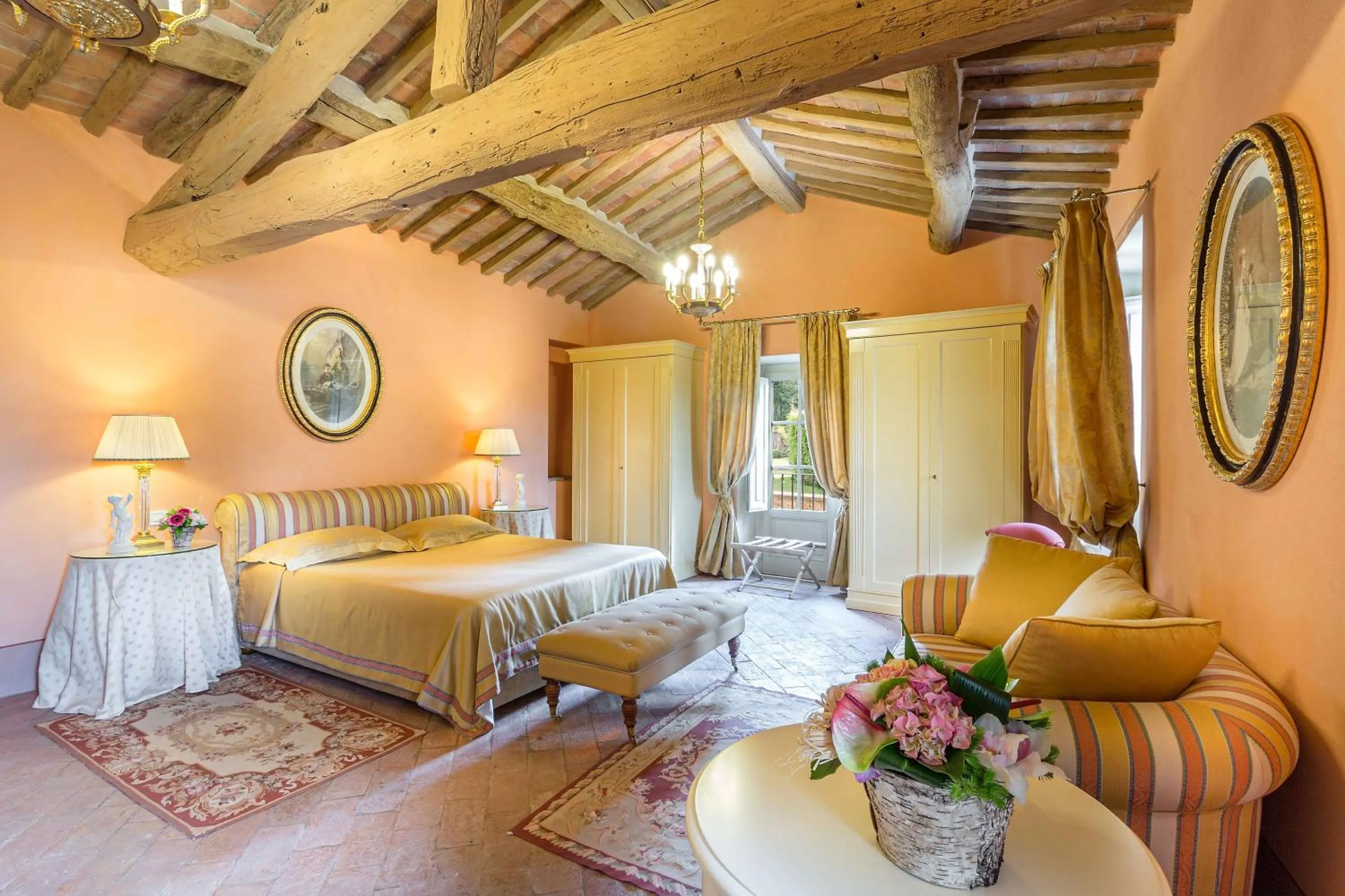 Bedroom in Coselli 's Collection. Luxury Villas Rental