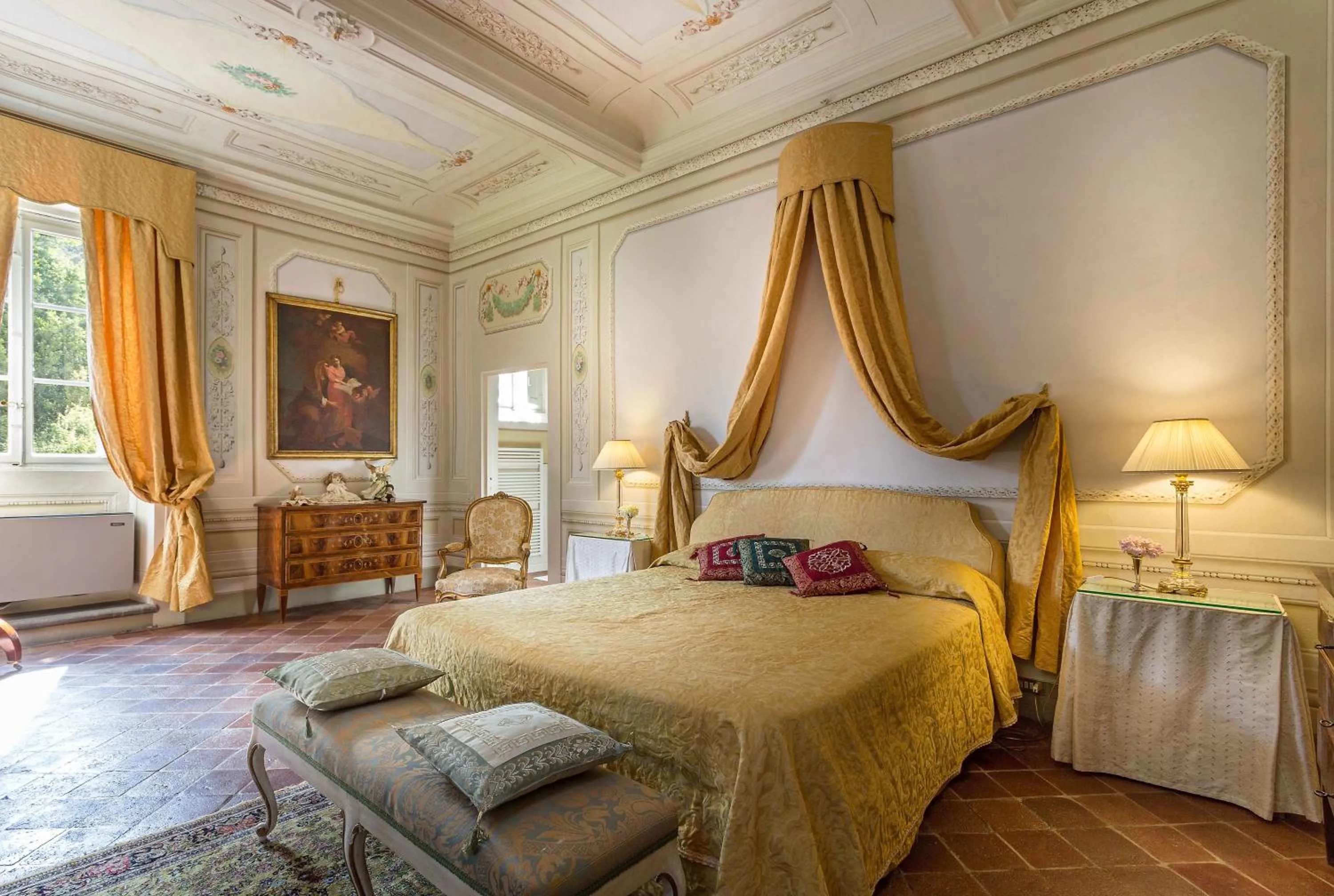 Bedroom in Coselli 's Collection. Luxury Villas Rental