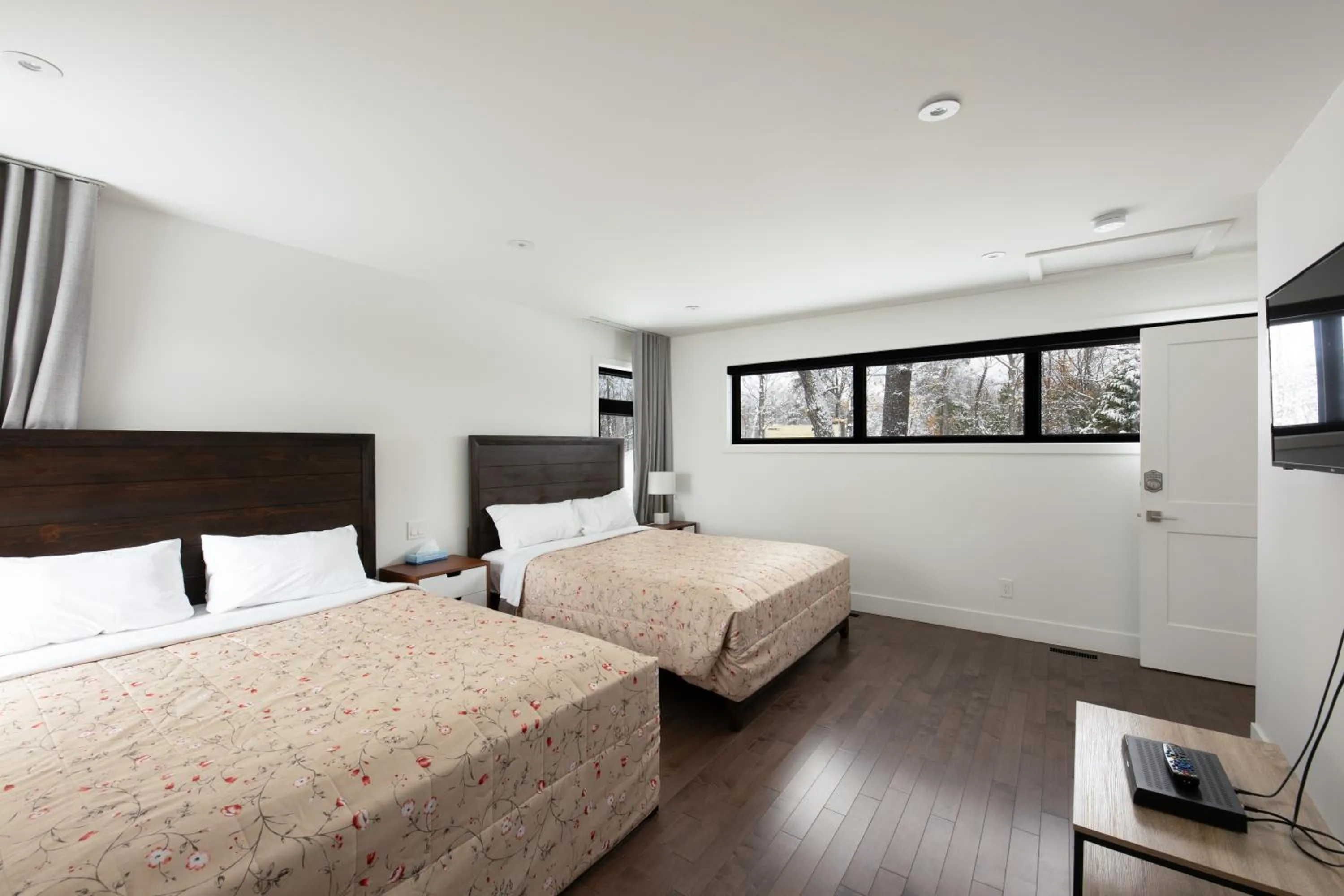 Bed in Auberge de la Montagne Coupée