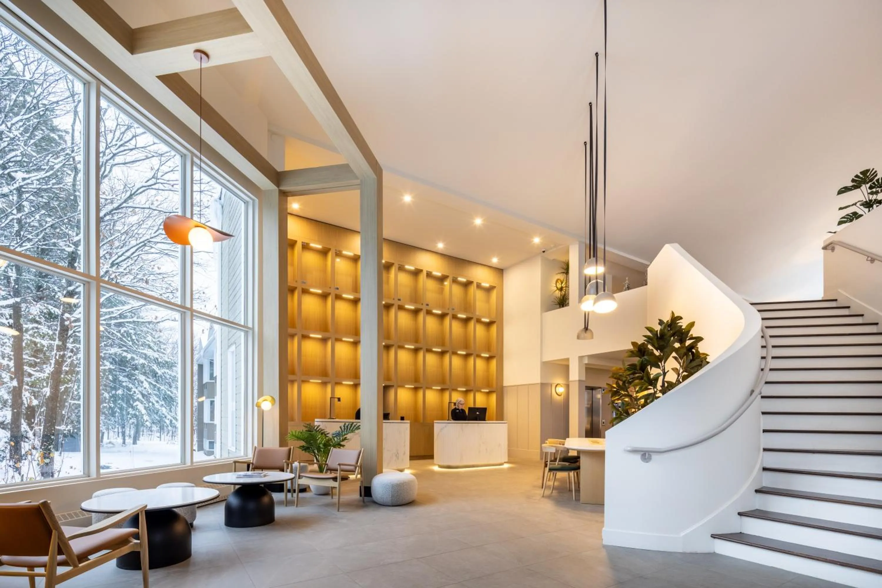 Lobby or reception in Auberge de la Montagne Coupée