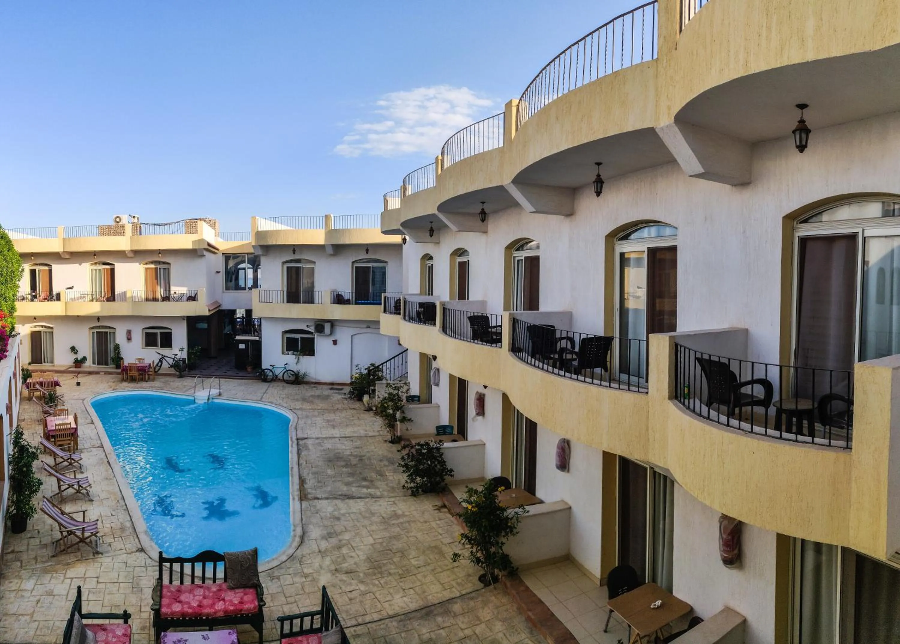 Property building in New Yalla Hotel