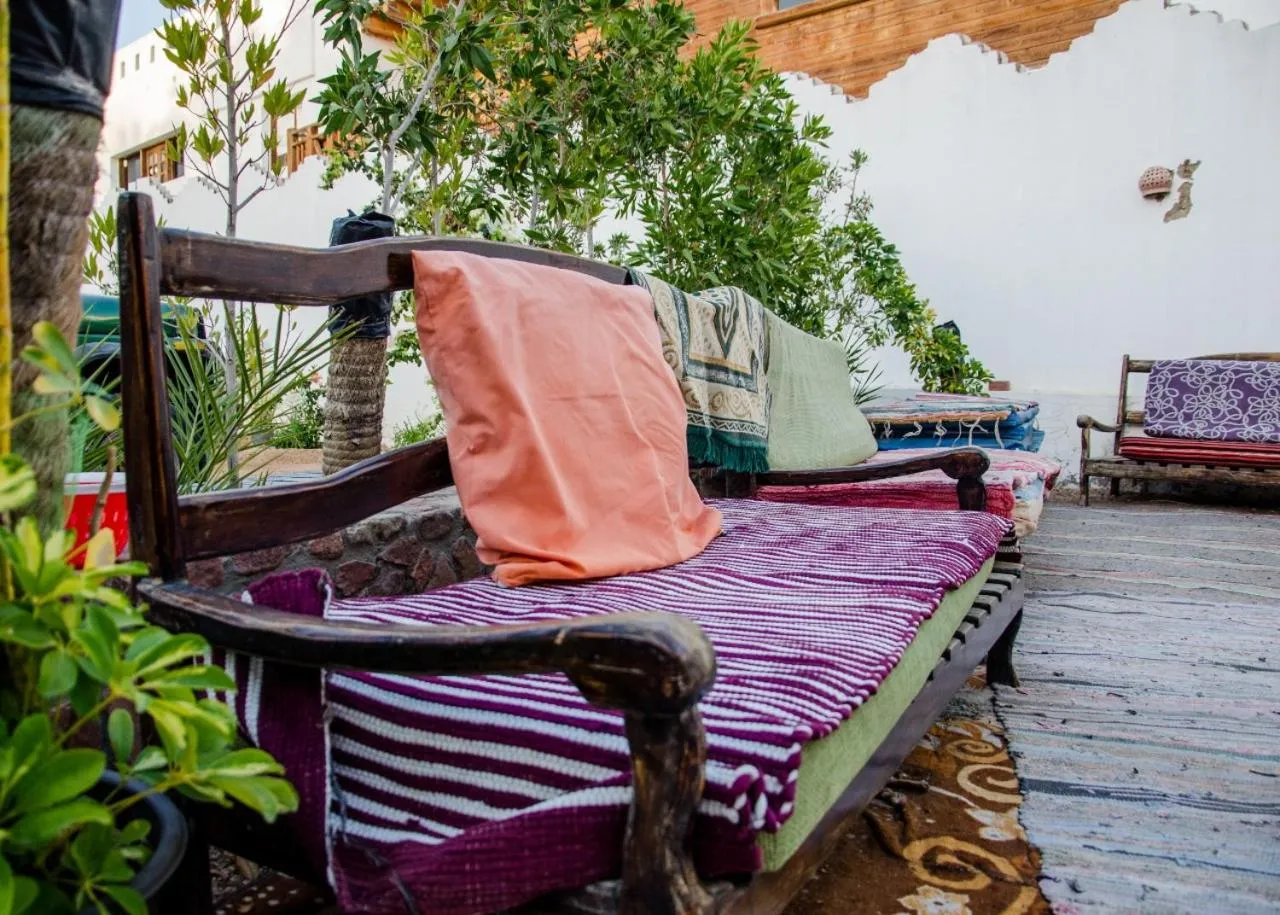 Patio in New Yalla Hotel