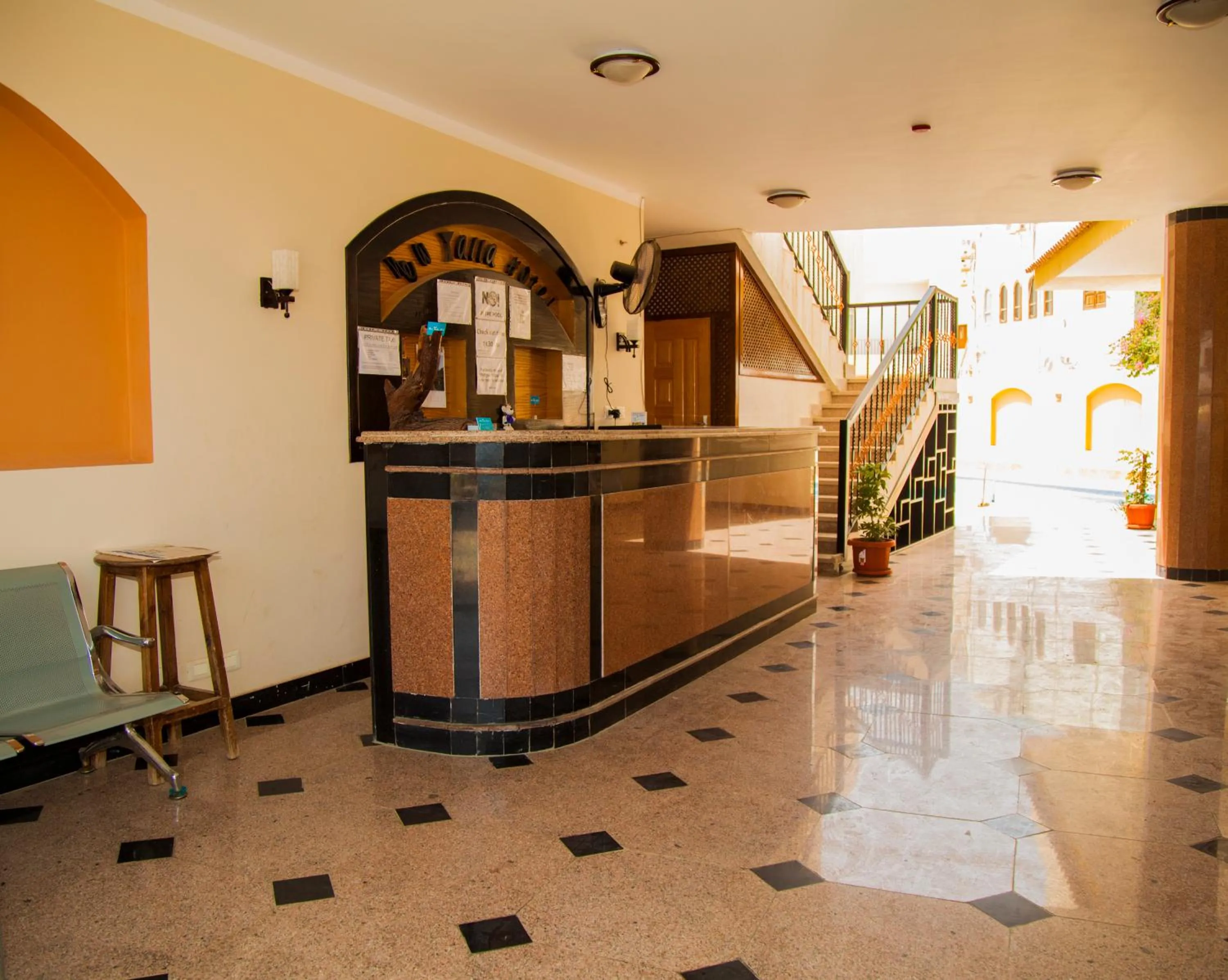 Area and facilities in New Yalla Hotel