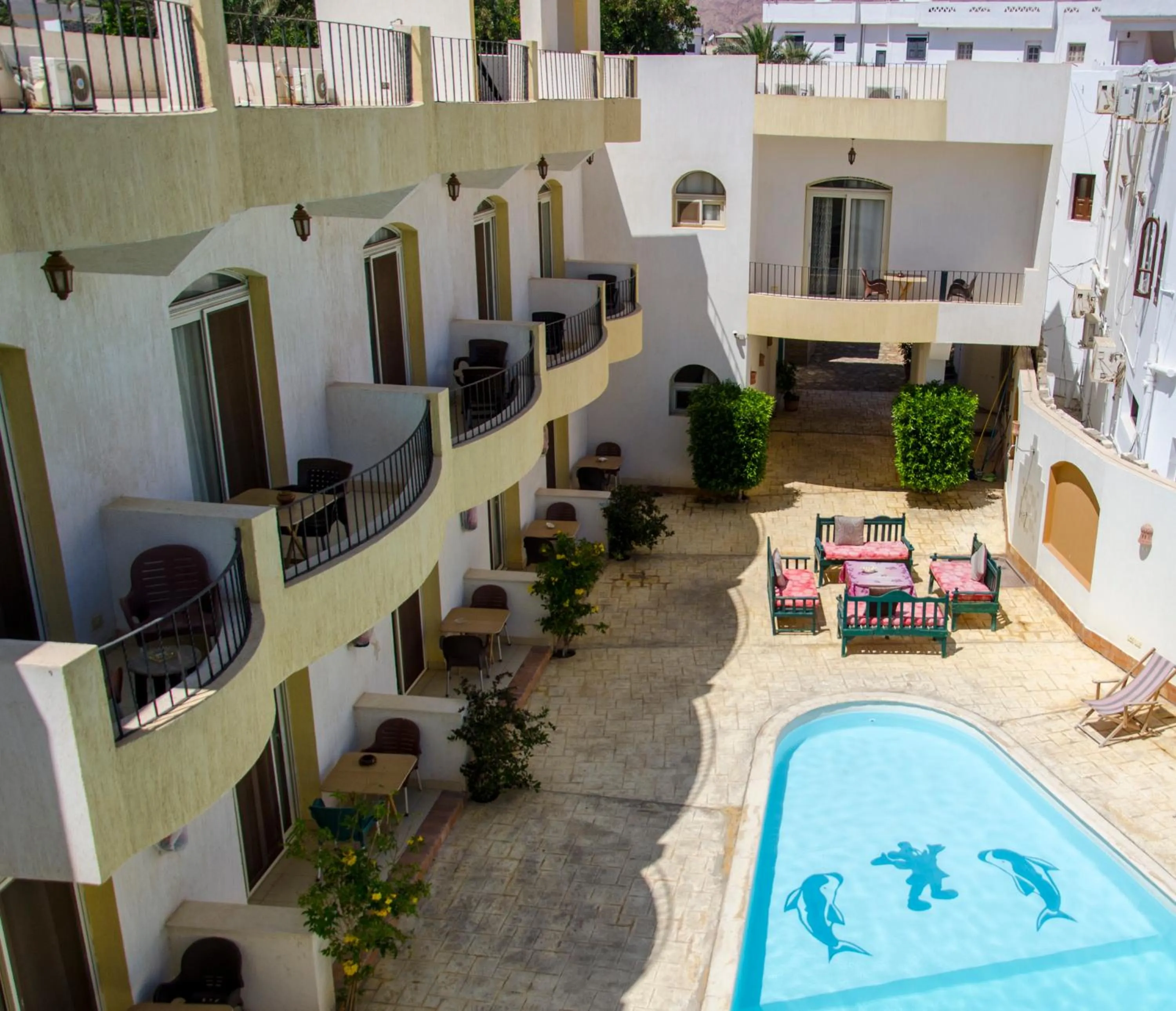 Property building in New Yalla Hotel