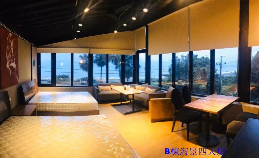 Bed in Sea Forest Homestay