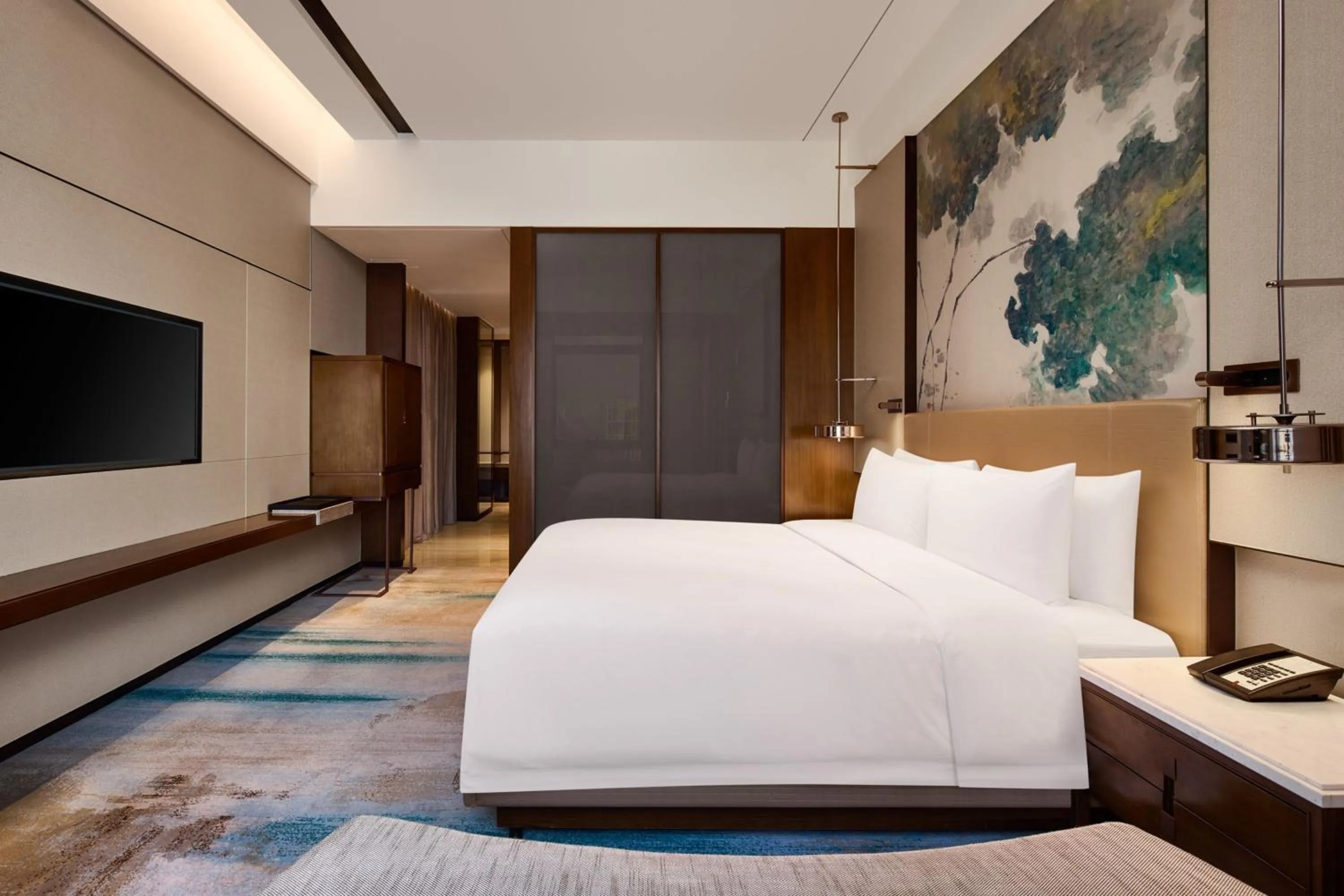 Photo of the whole room, Bed in Grand New Century Hotel, Hangzhou Boao, A Tribute Portfolio Hotel