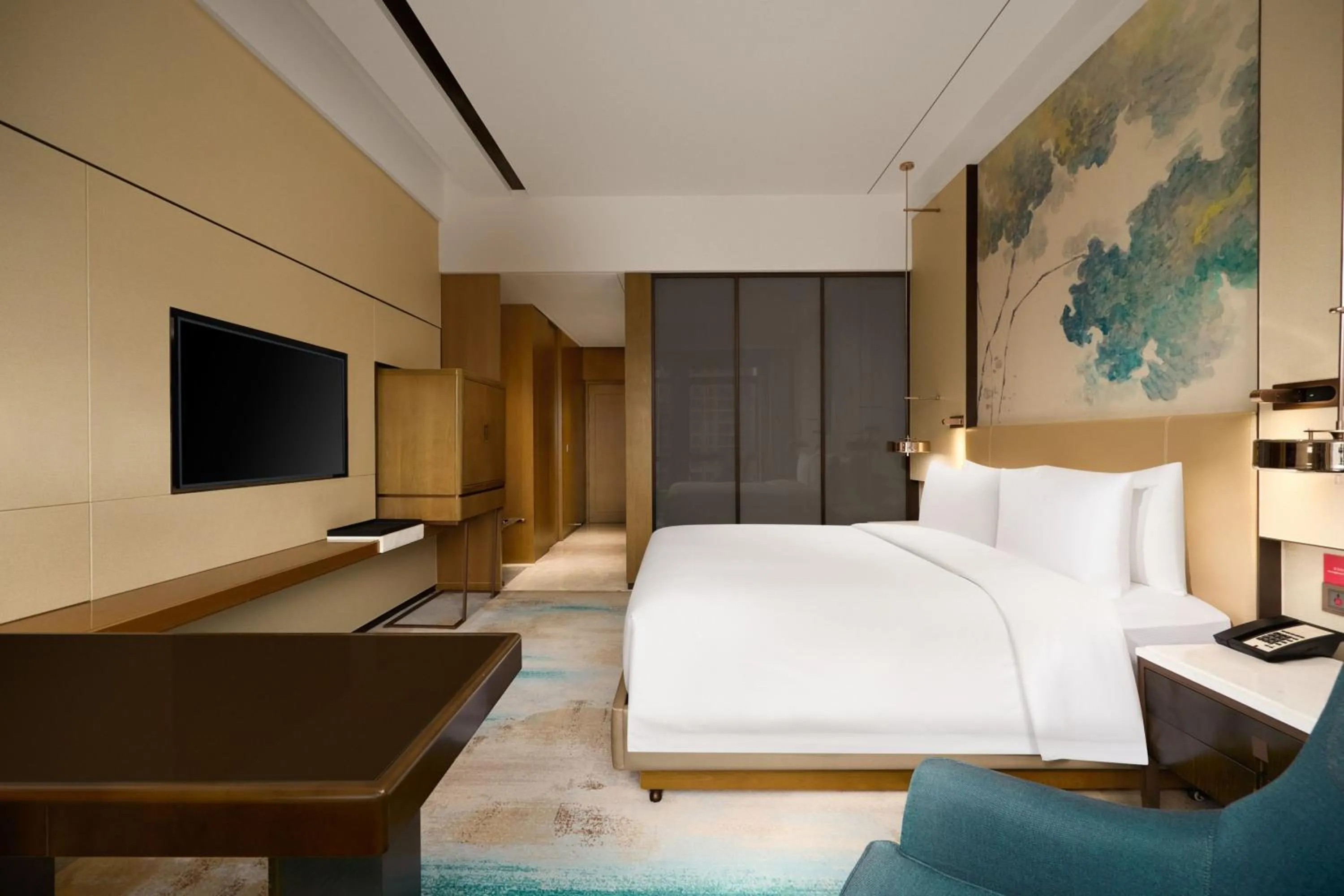 Photo of the whole room, Bed in Grand New Century Hotel, Hangzhou Boao, A Tribute Portfolio Hotel