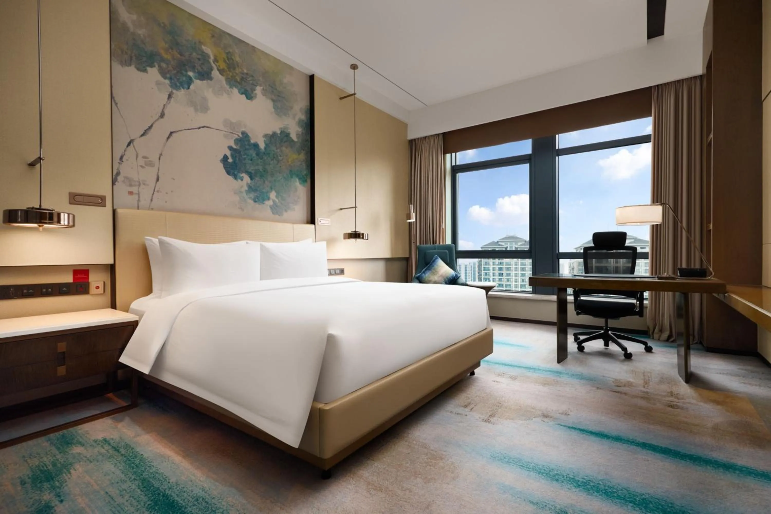 Photo of the whole room, Bed in Grand New Century Hotel, Hangzhou Boao, A Tribute Portfolio Hotel