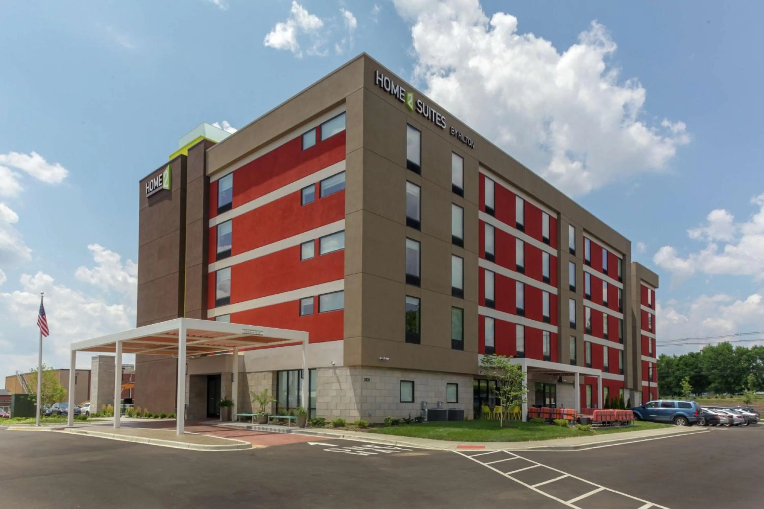 Property building in Home2 Suites By Hilton Louisville Airport Expo Center