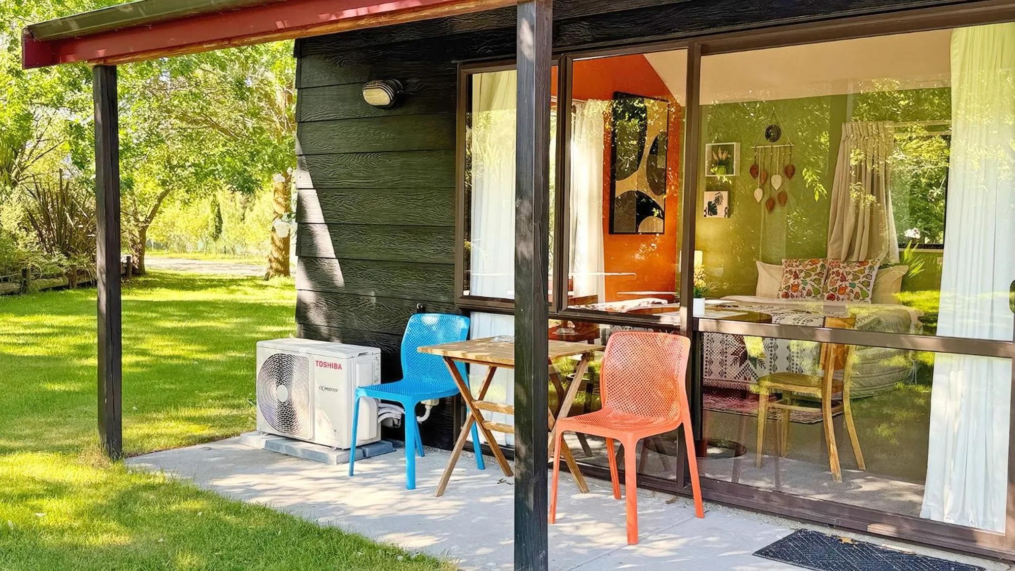 Garden in Alpine View Lodge