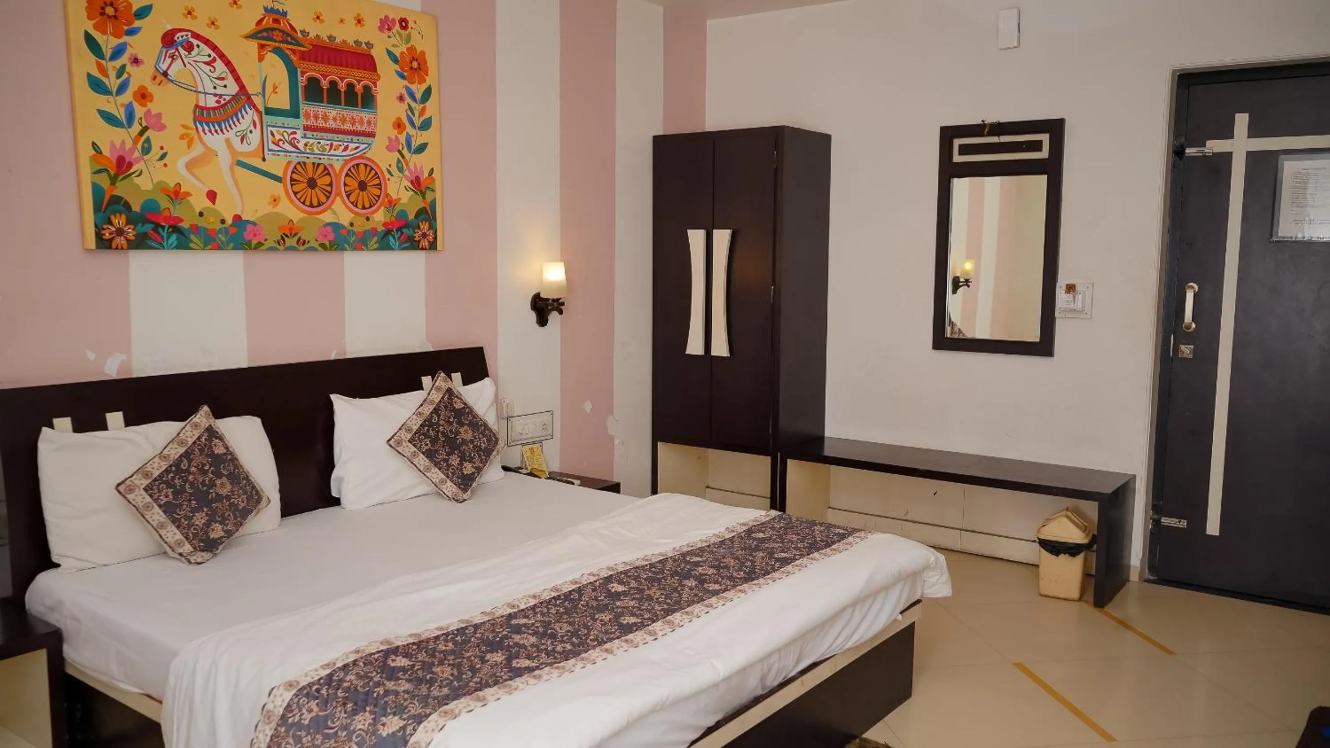 Bedroom, Bed in Hotel Ruby