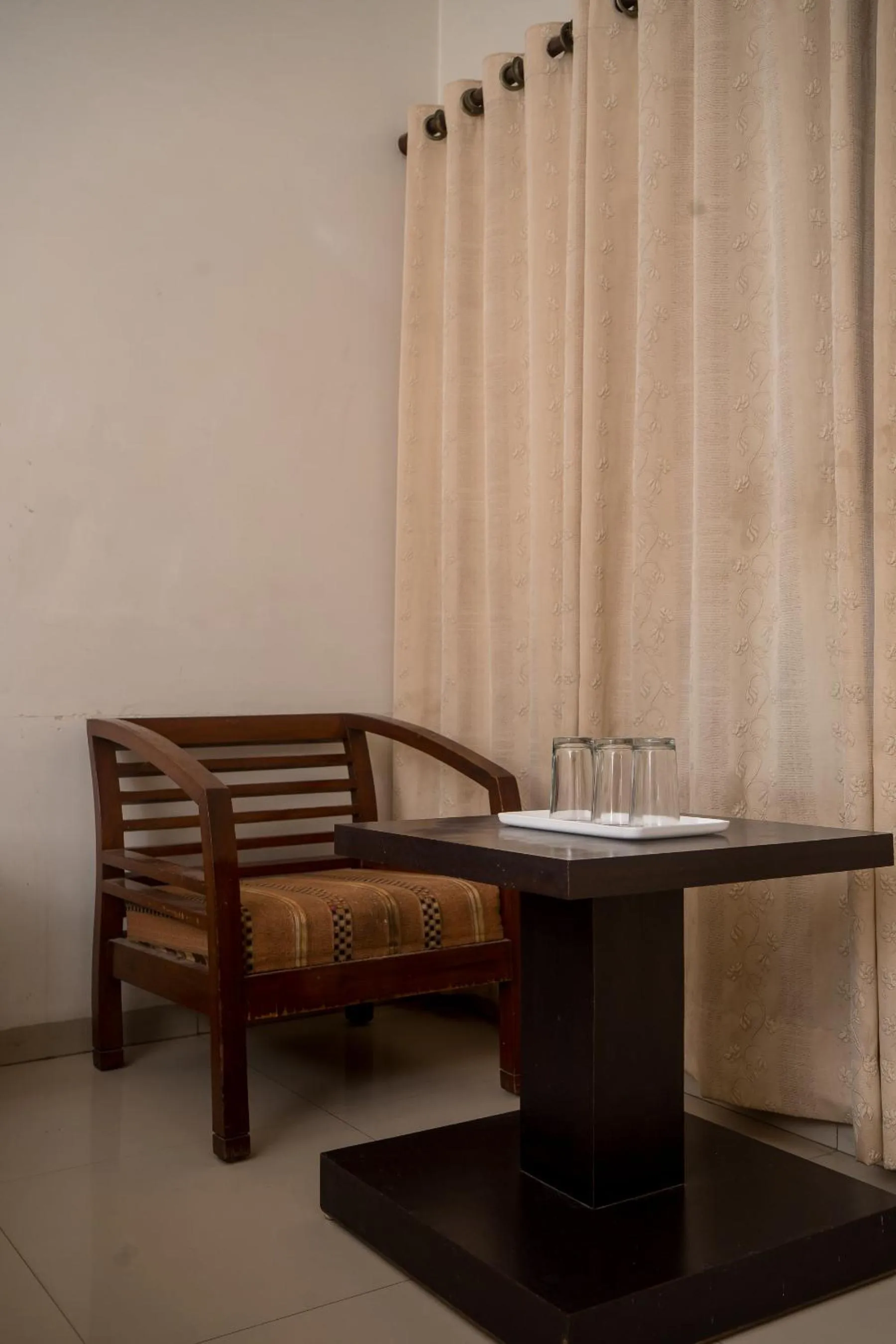 Seating area in Hotel Ruby