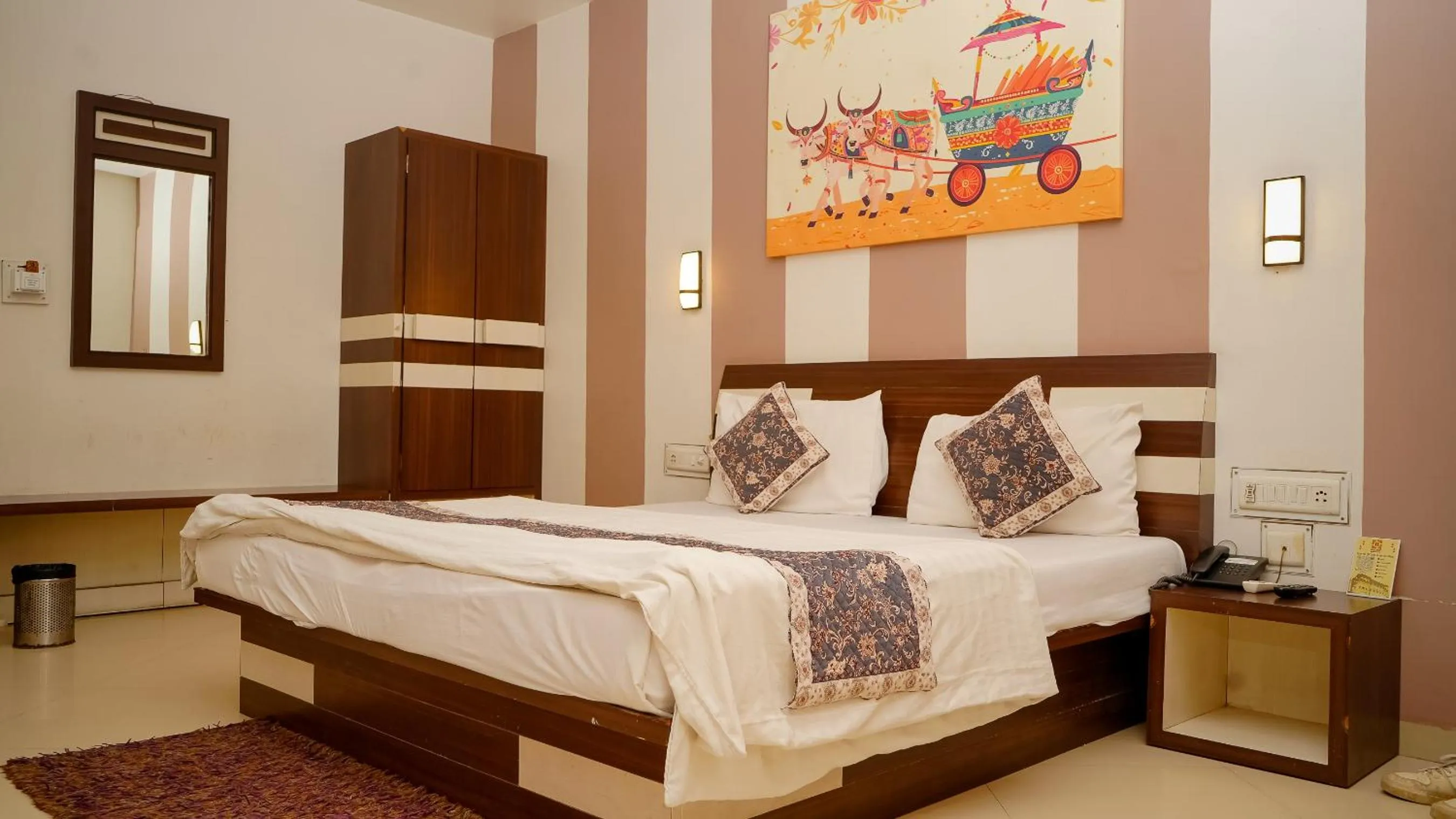 Bedroom, Bed in Hotel Ruby