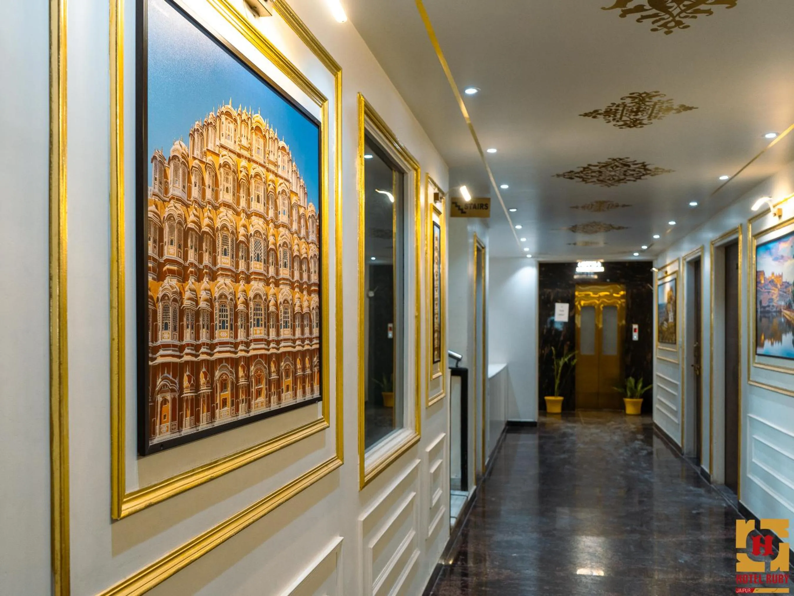 Floor plan in Hotel Ruby