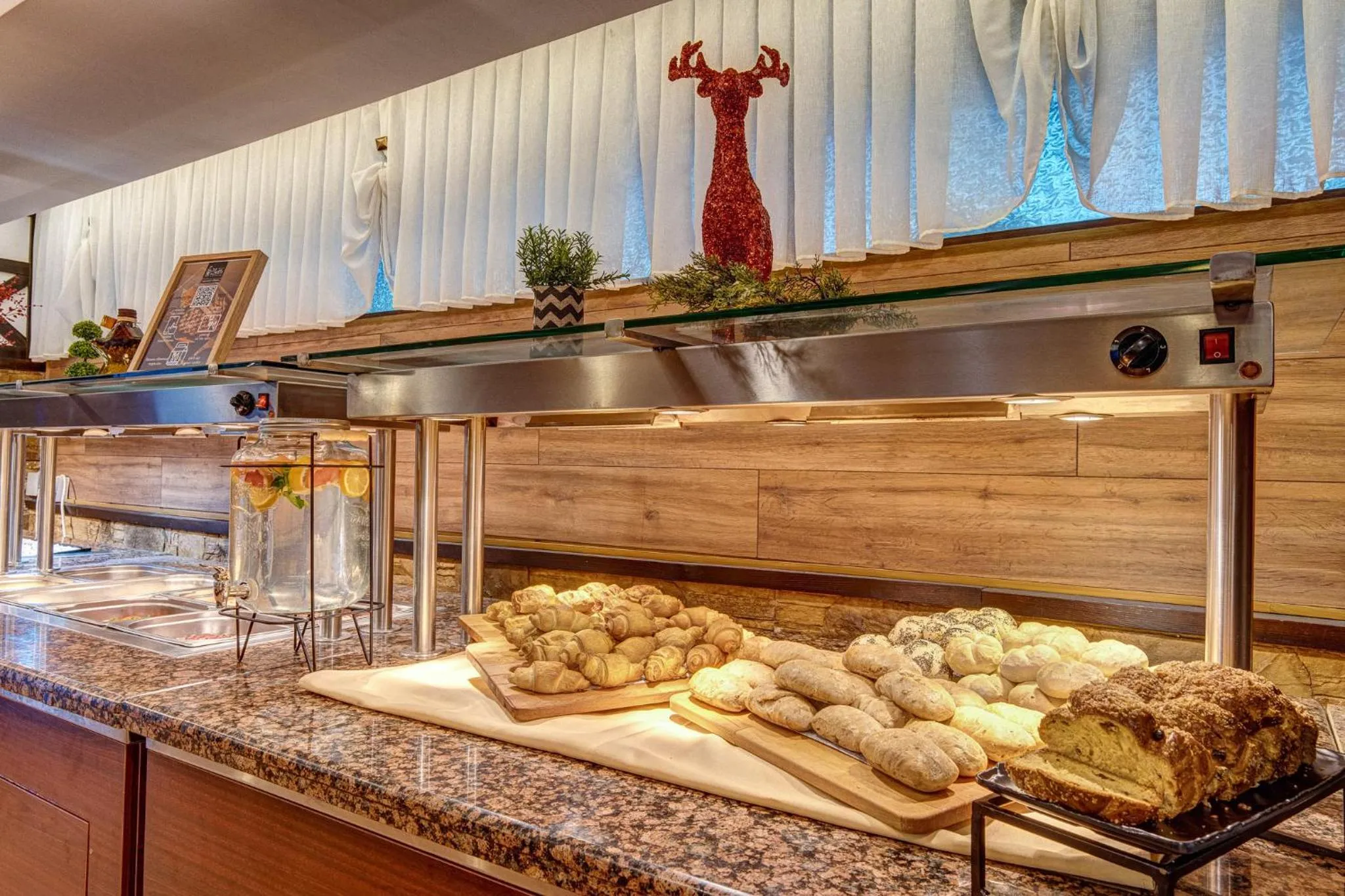 Buffet breakfast in The Castle Complex