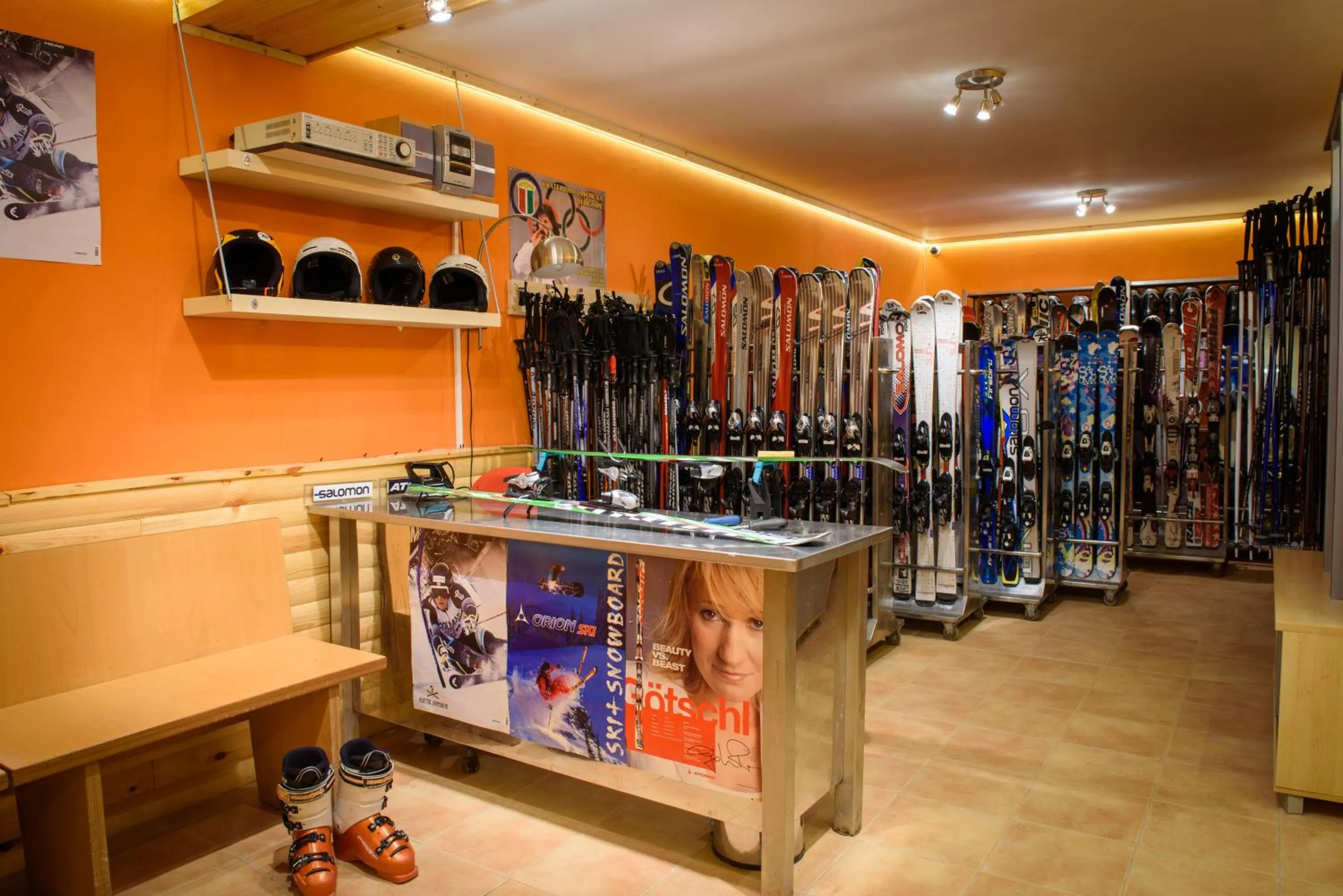 Skiing in The Castle Complex