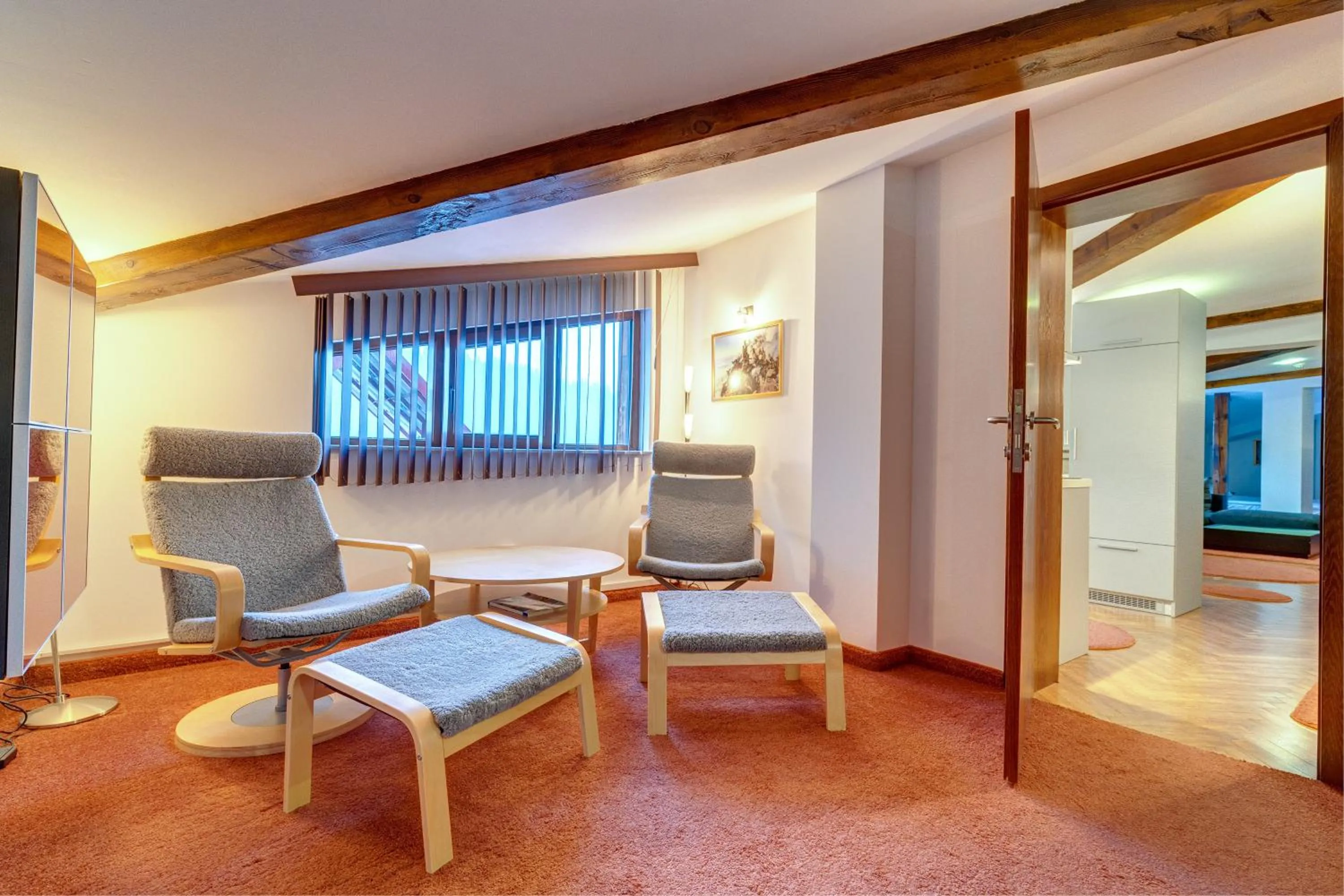 Living room in The Castle Complex