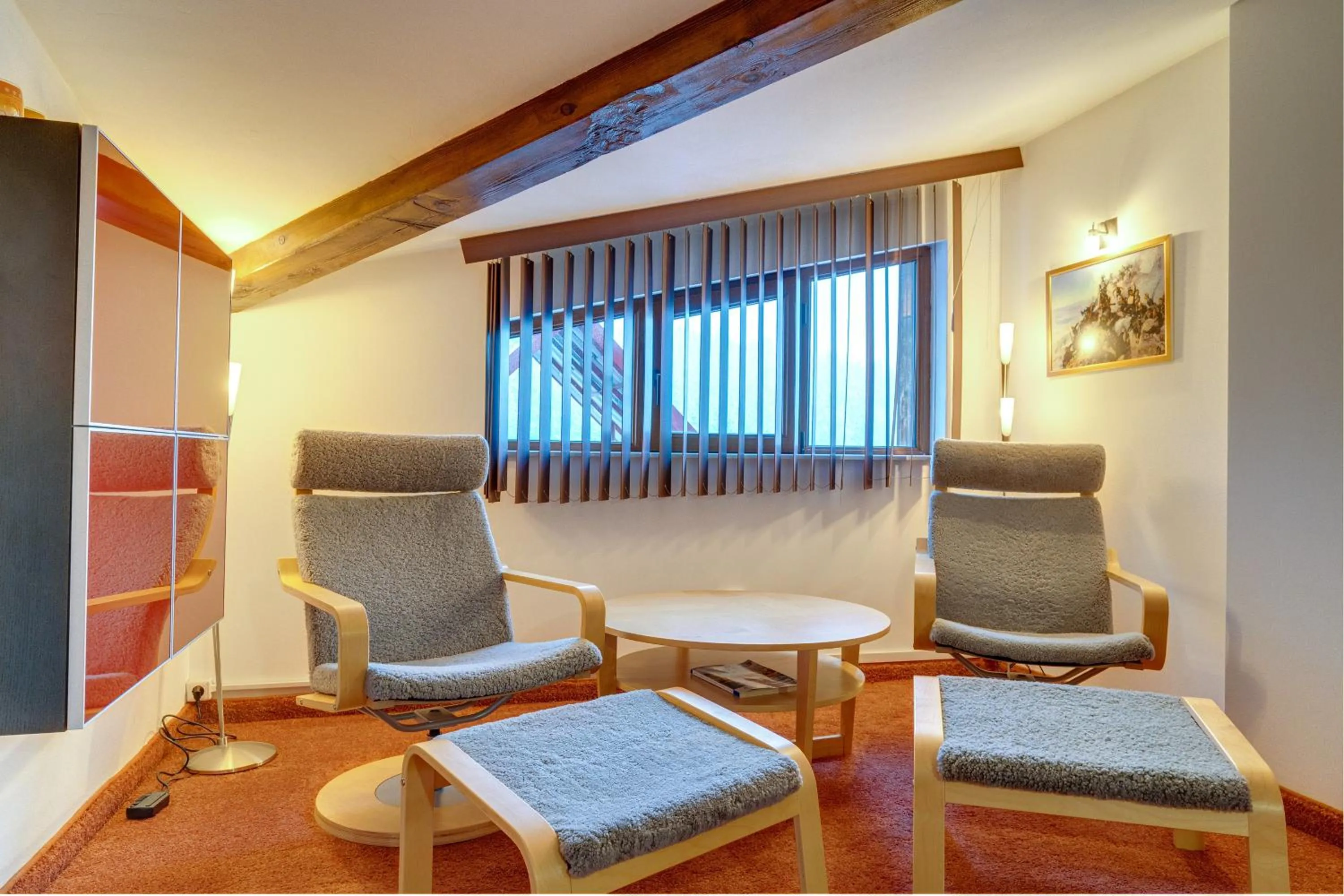 Living room in The Castle Complex