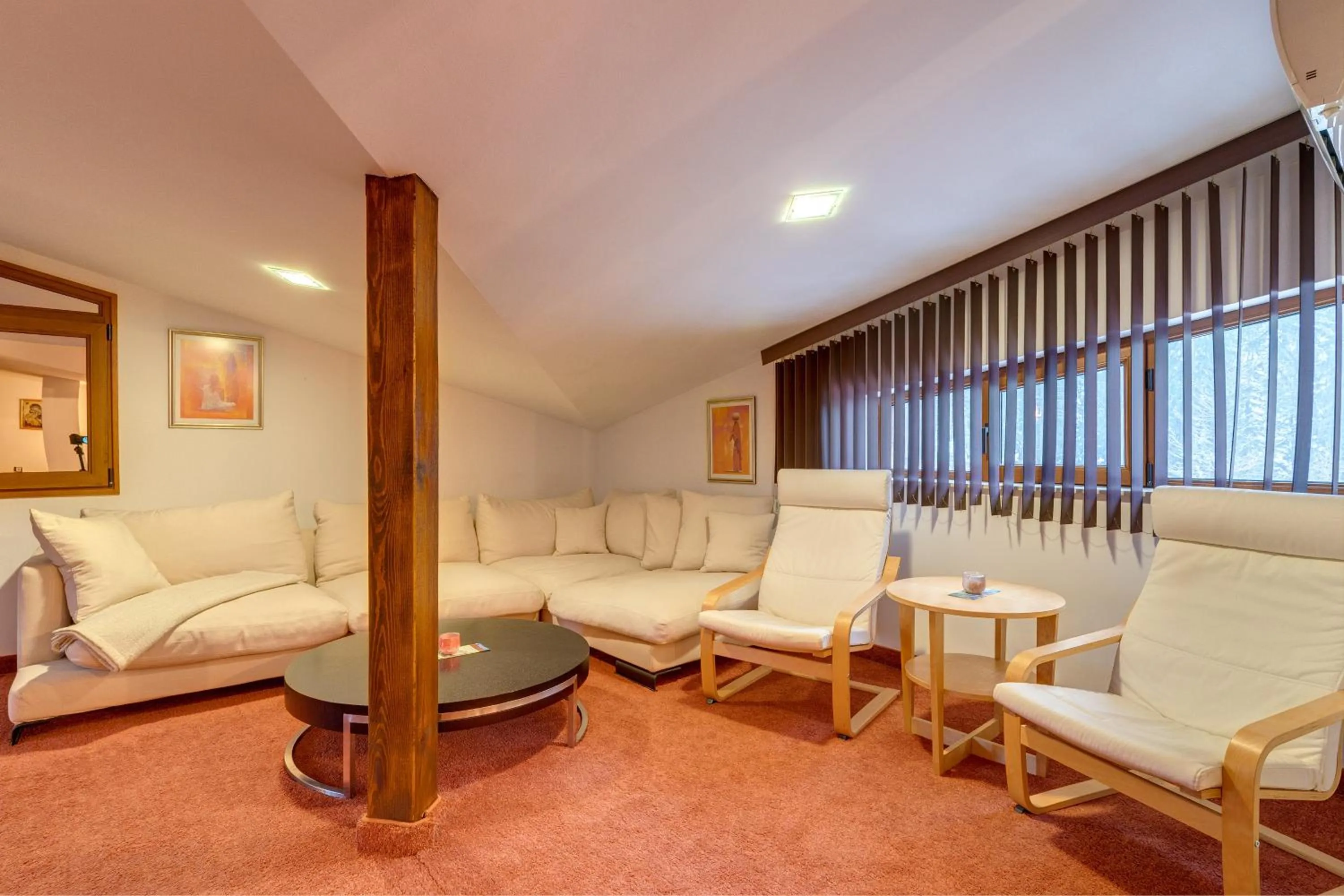 Living room in The Castle Complex